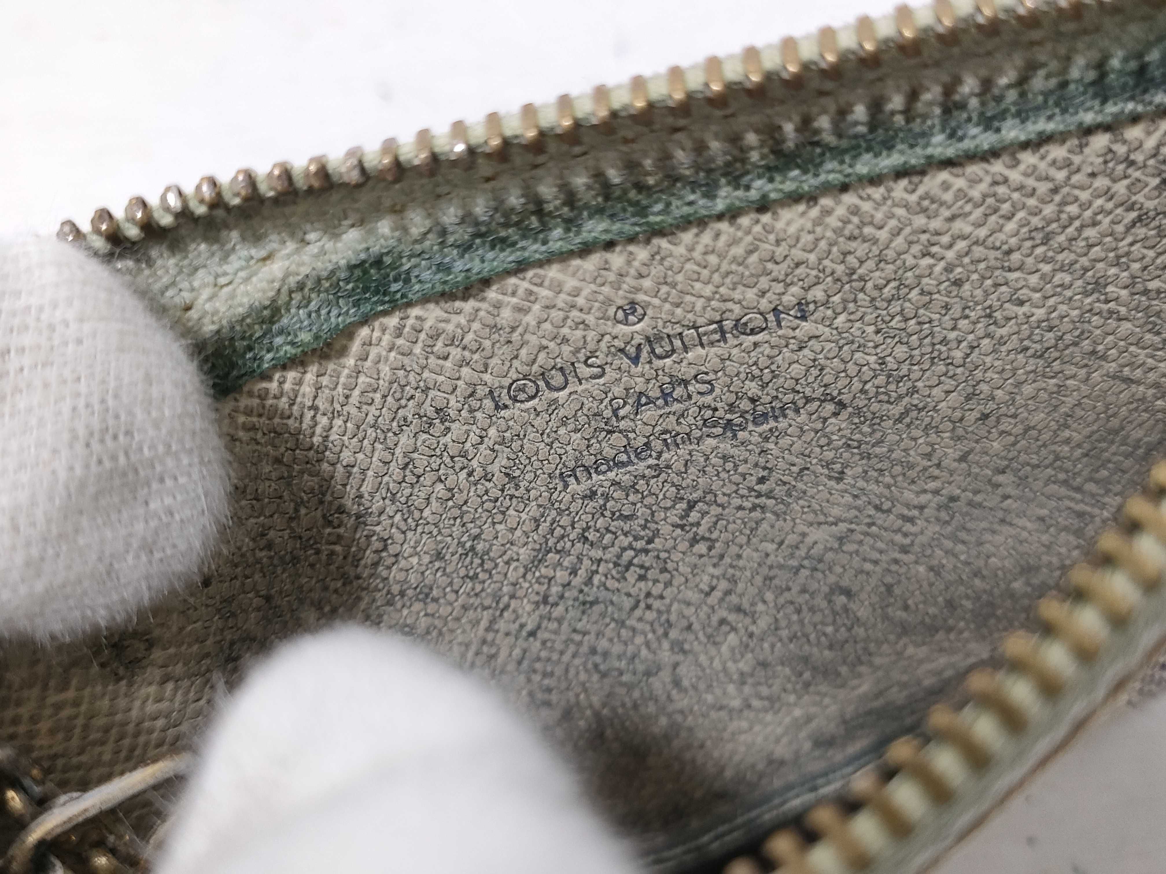 Damier Azur Pochette Cle Coin Purse — view 11
