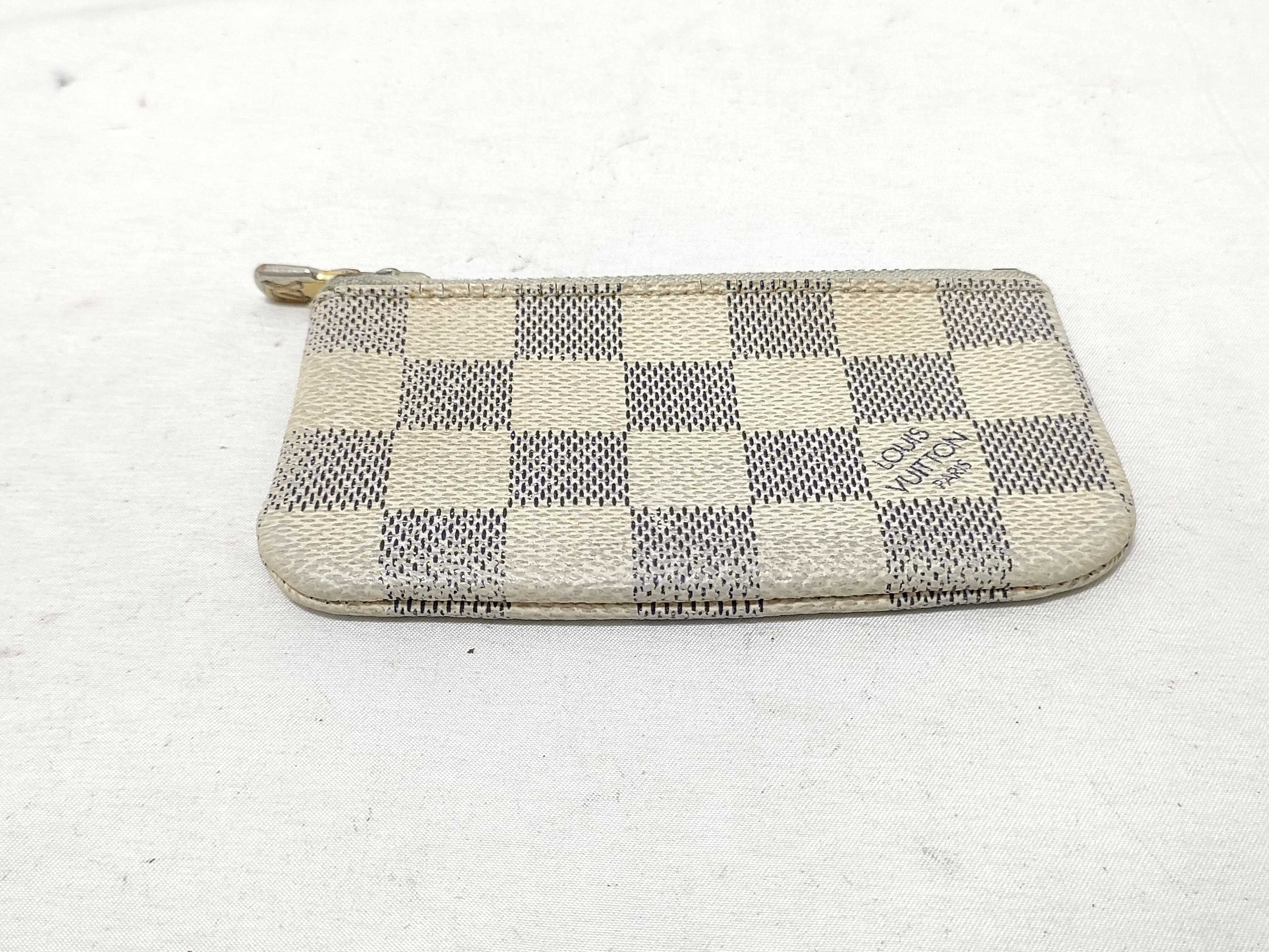 Damier Azur Pochette Cle Coin Purse — view 3