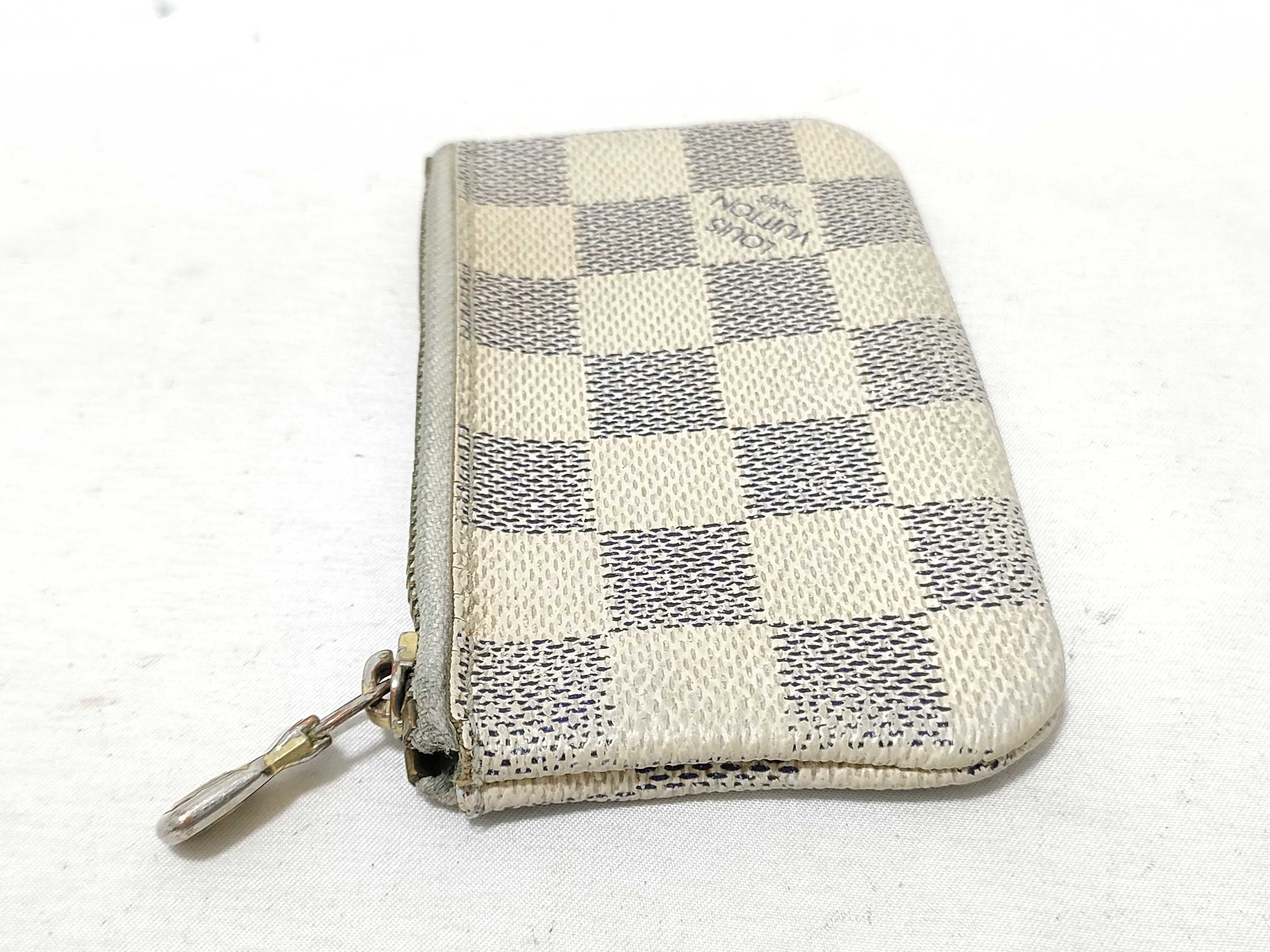 Damier Azur Pochette Cle Coin Purse — view 5