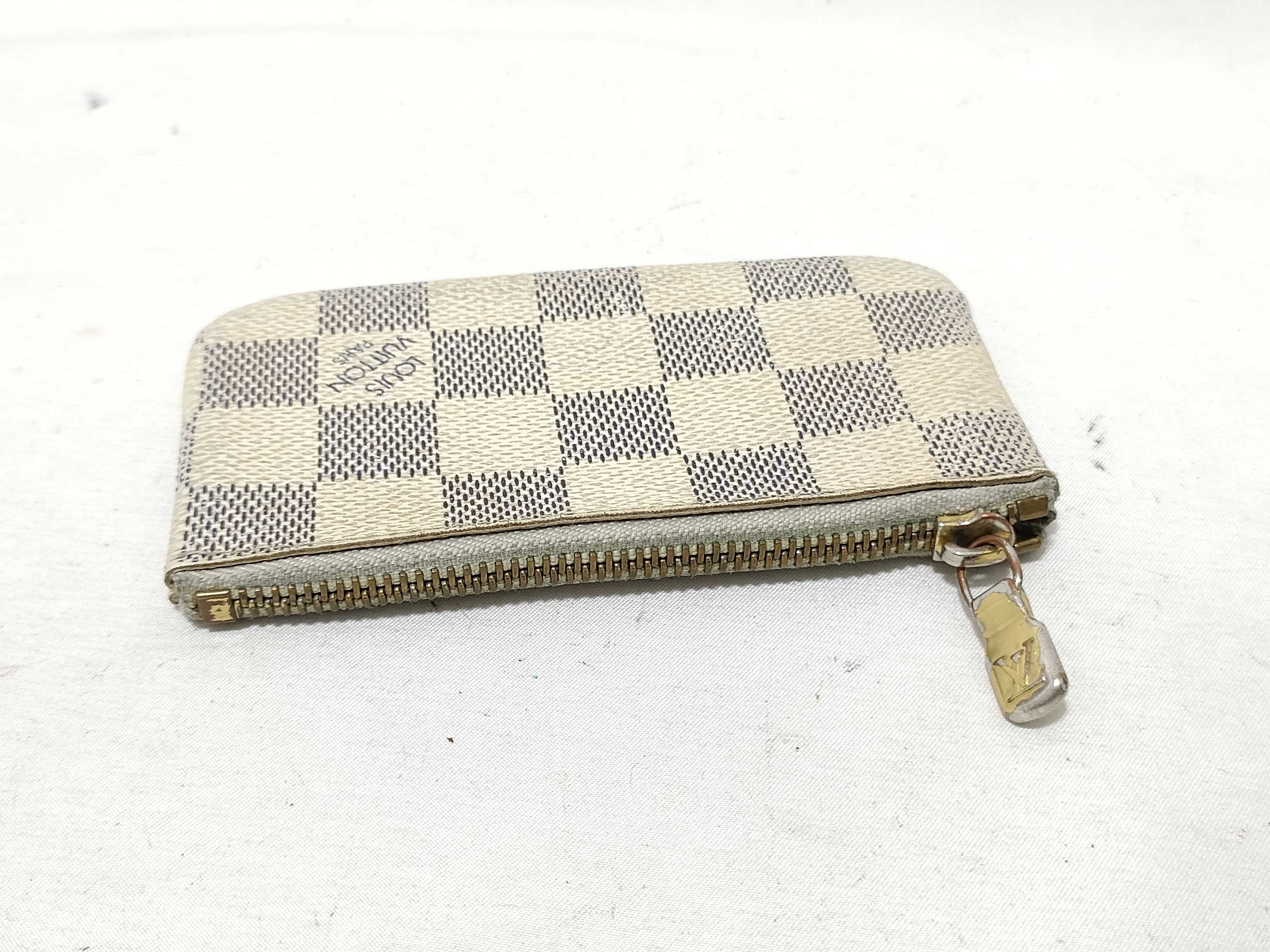 Damier Azur Pochette Cle Coin Purse — view 6