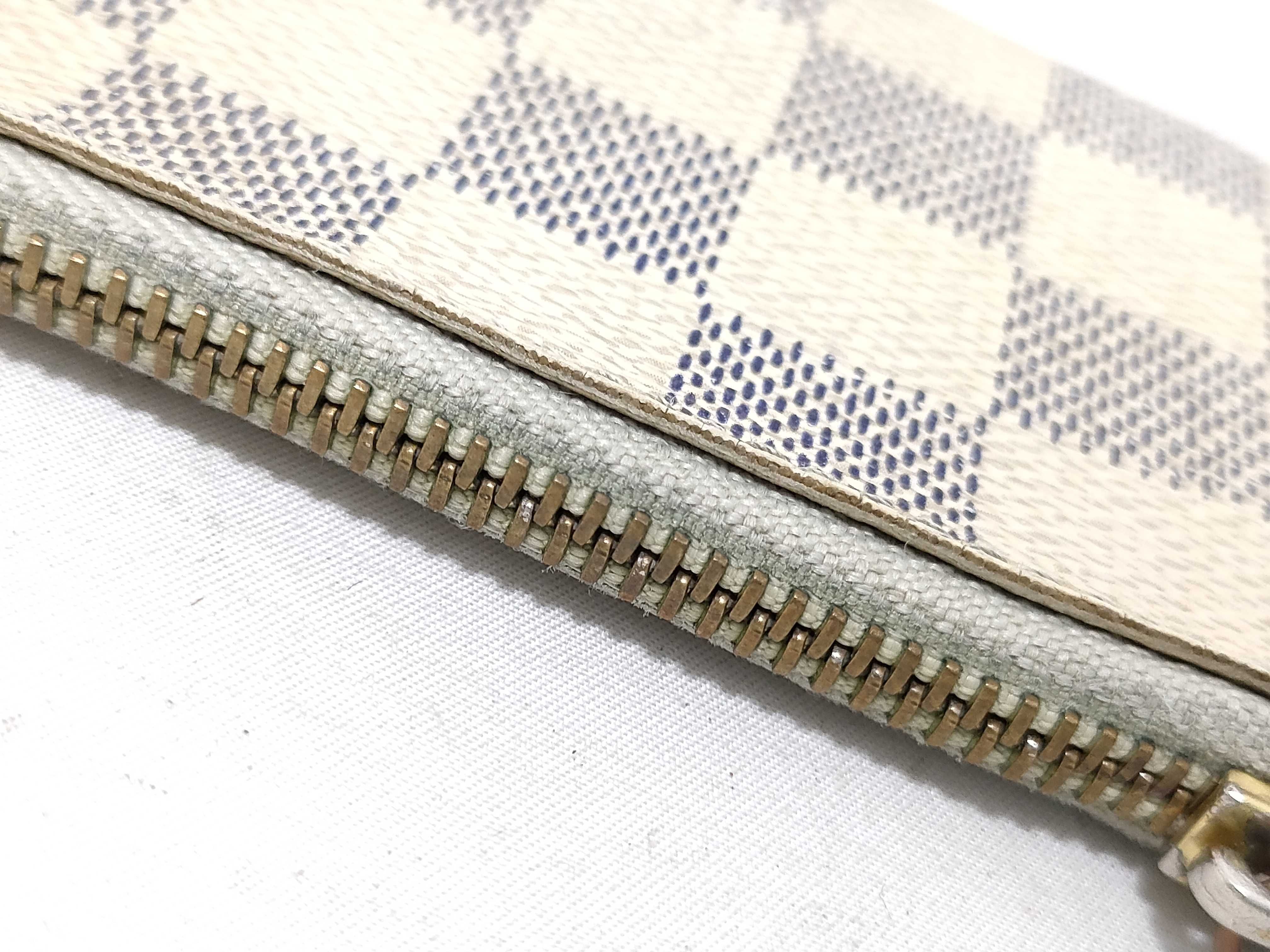 Damier Azur Pochette Cle Coin Purse — view 8