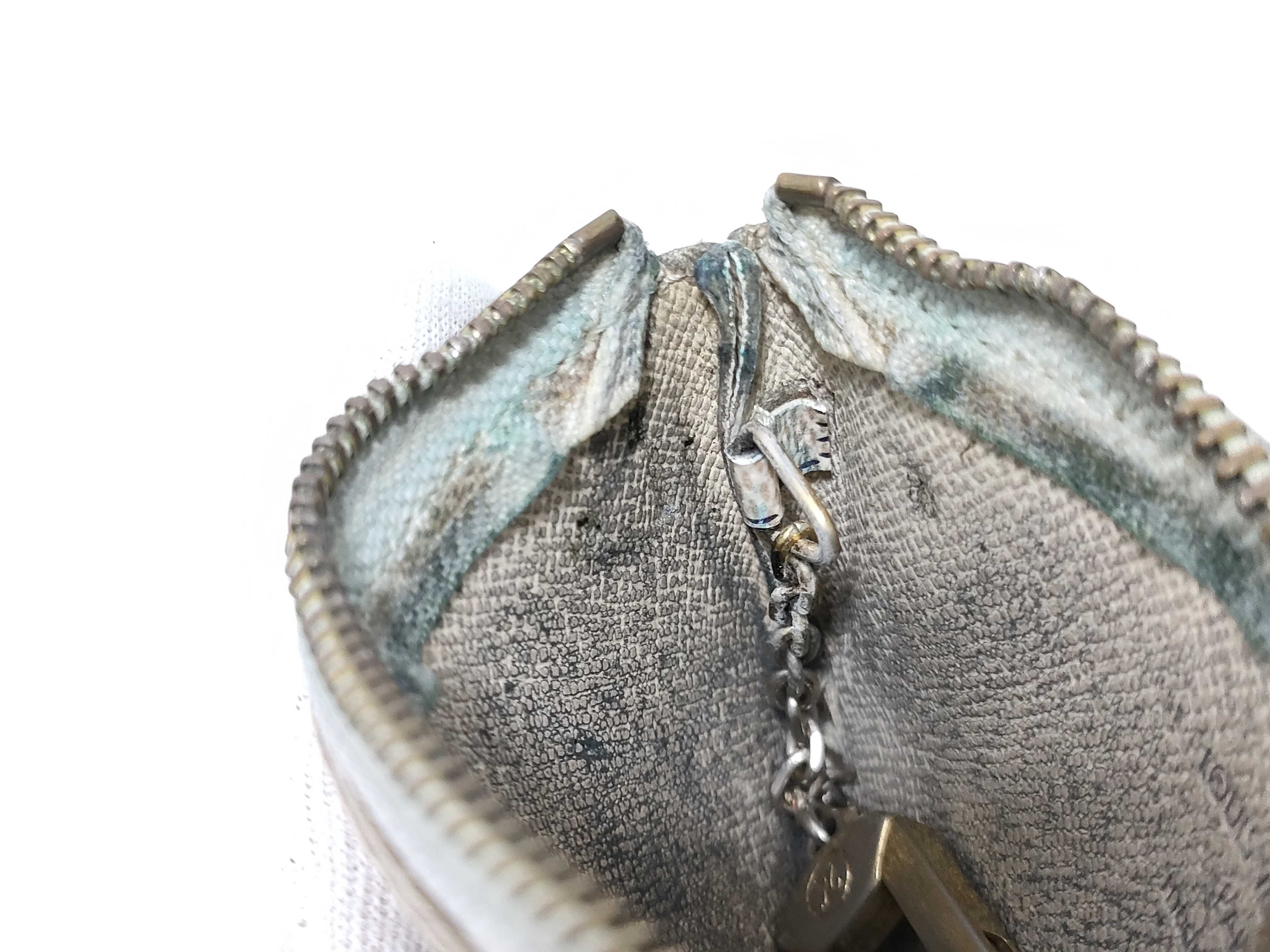 Damier Azur Pochette Cle Coin Purse — view 9