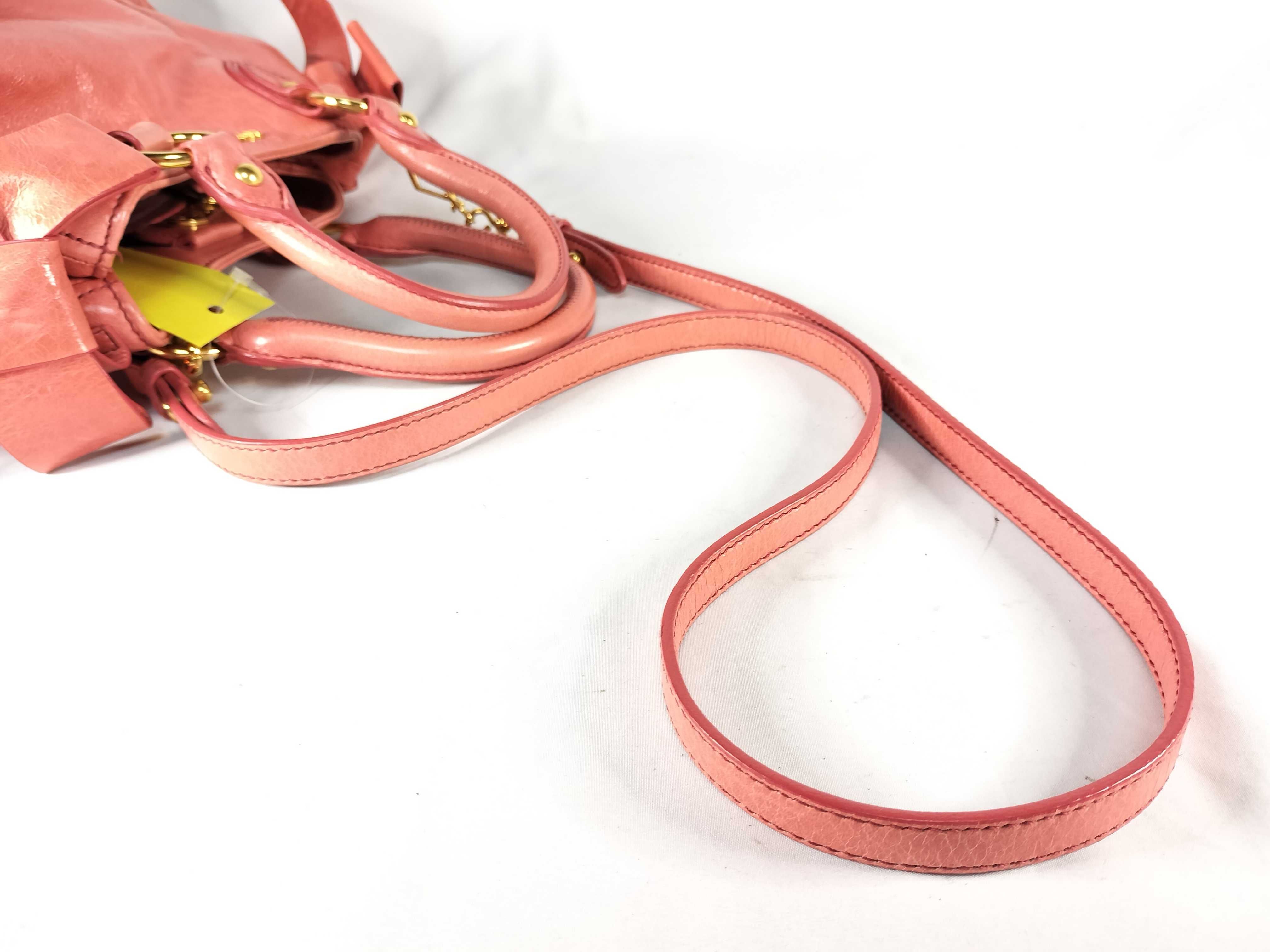 side ribbon 2way shoulder bag — view 6
