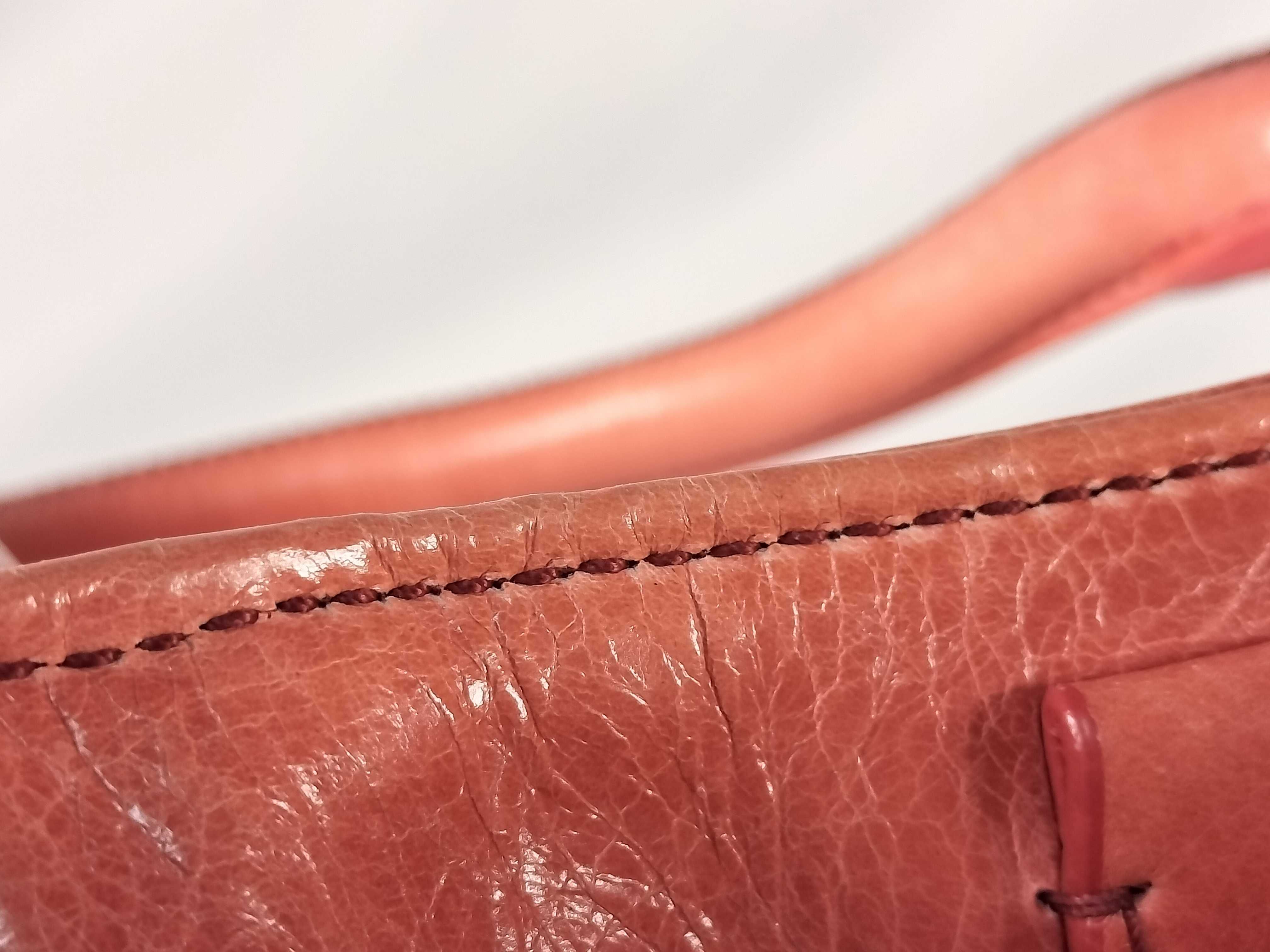 side ribbon 2way shoulder bag — view 9