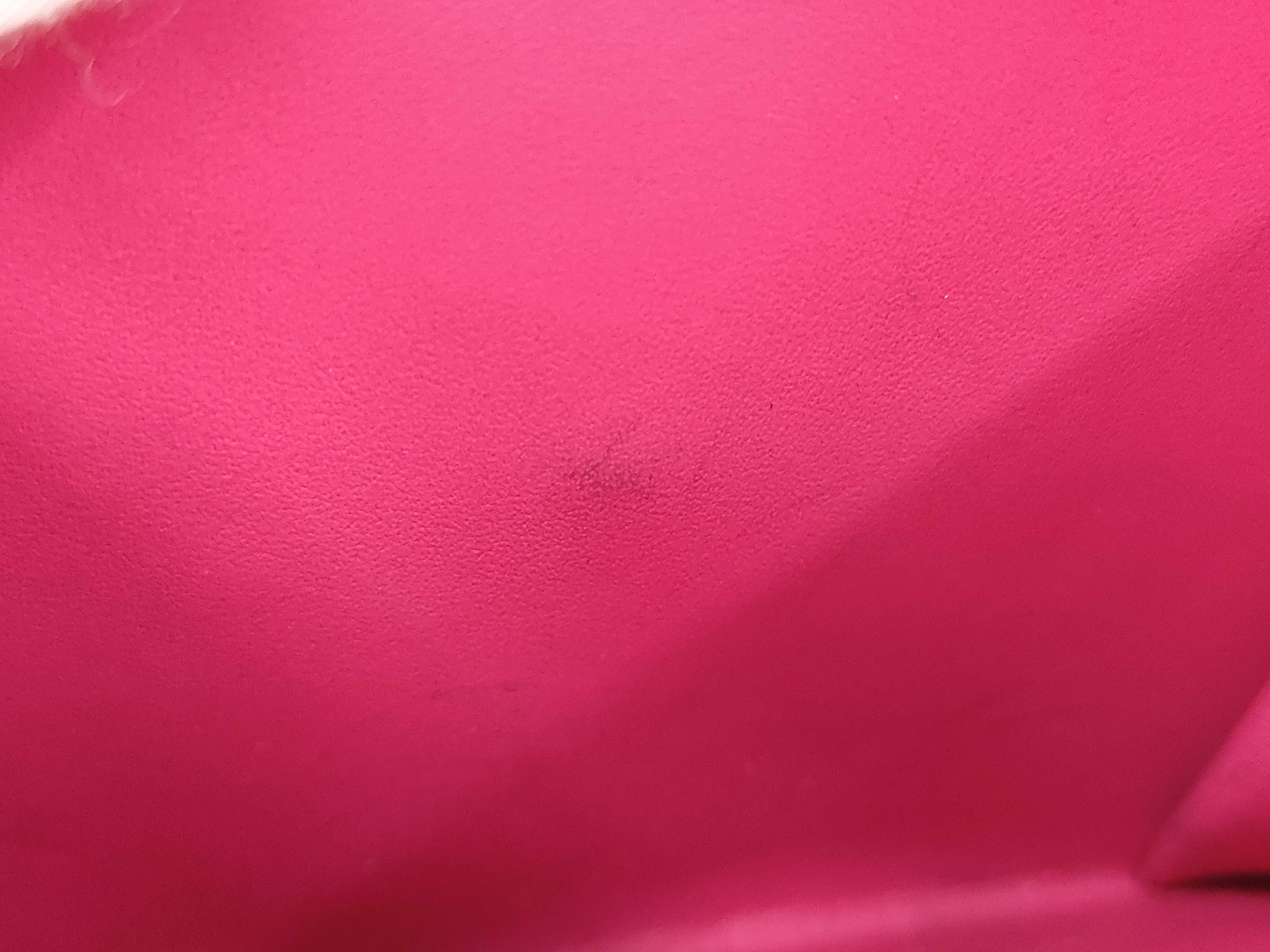 Vernis Louis Vuitton Vernis Portemonnaie Billet Carte Credit Fuchsia Pink TH1022 Wallet — view 5