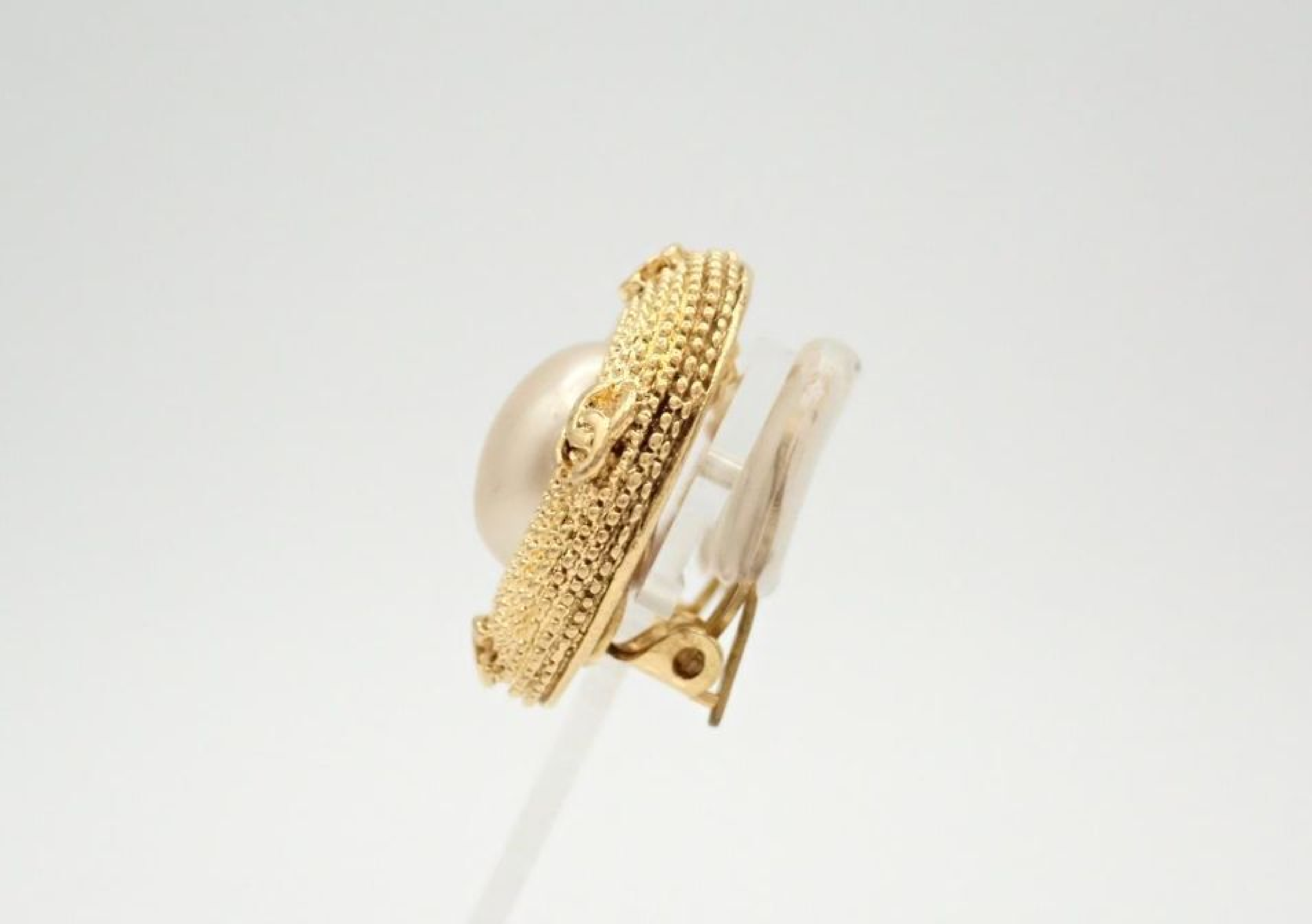 Coco Mark Gold Earrings (with comments) — view 3