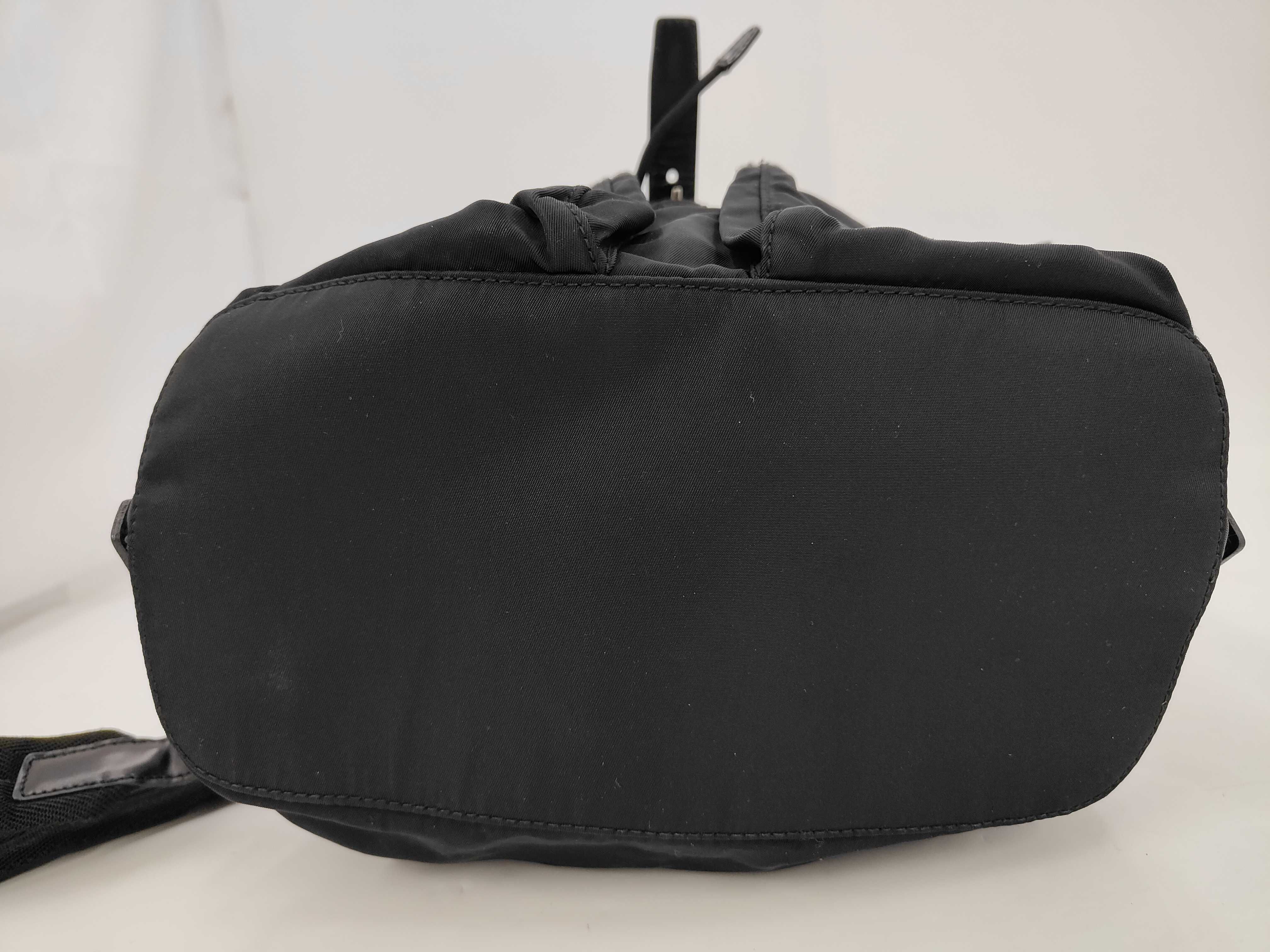 Triangle Logo Backpack (Black) — view 8