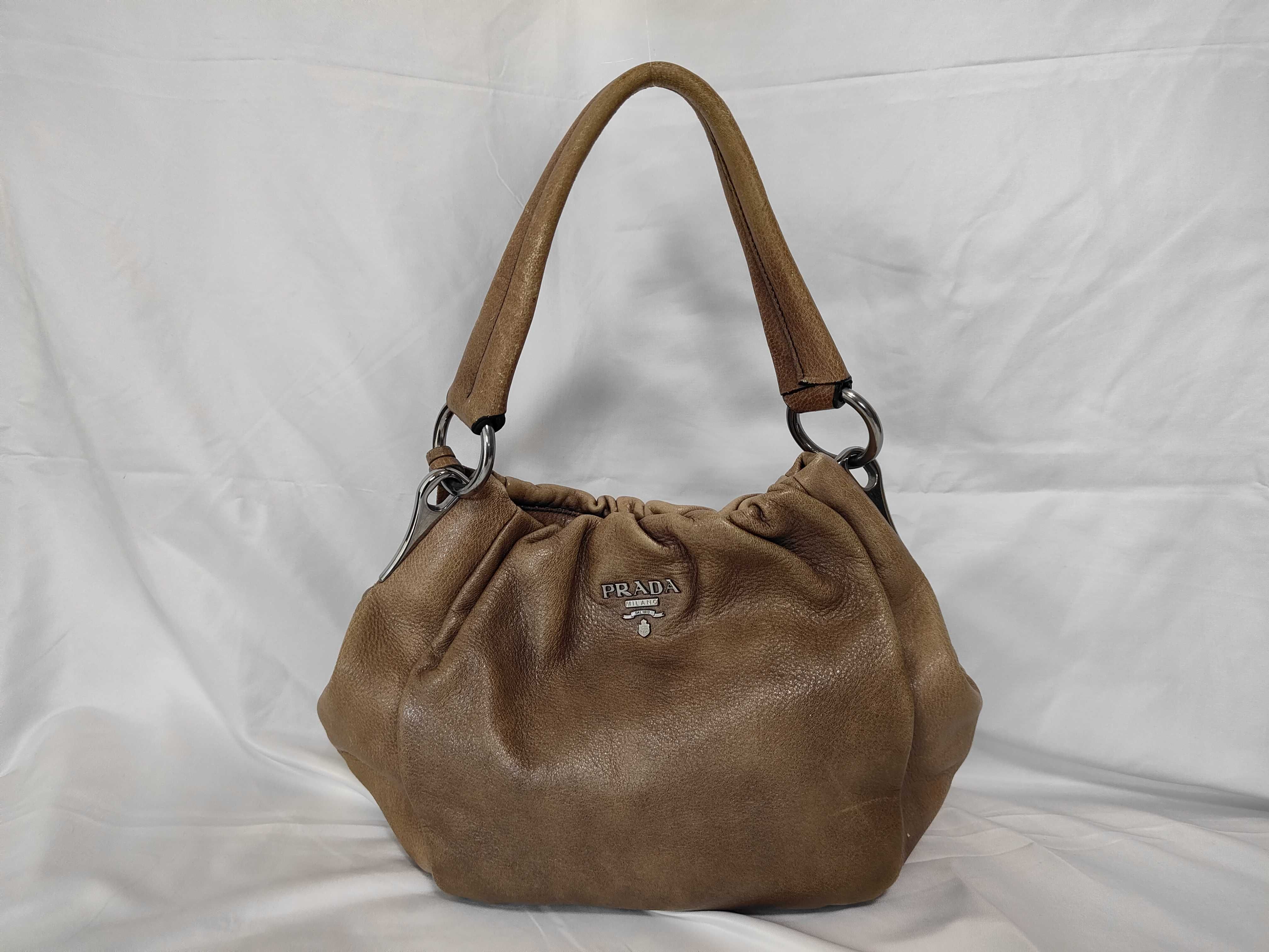 Cervo Antique Tote Bag Fumo Shoulder Bag