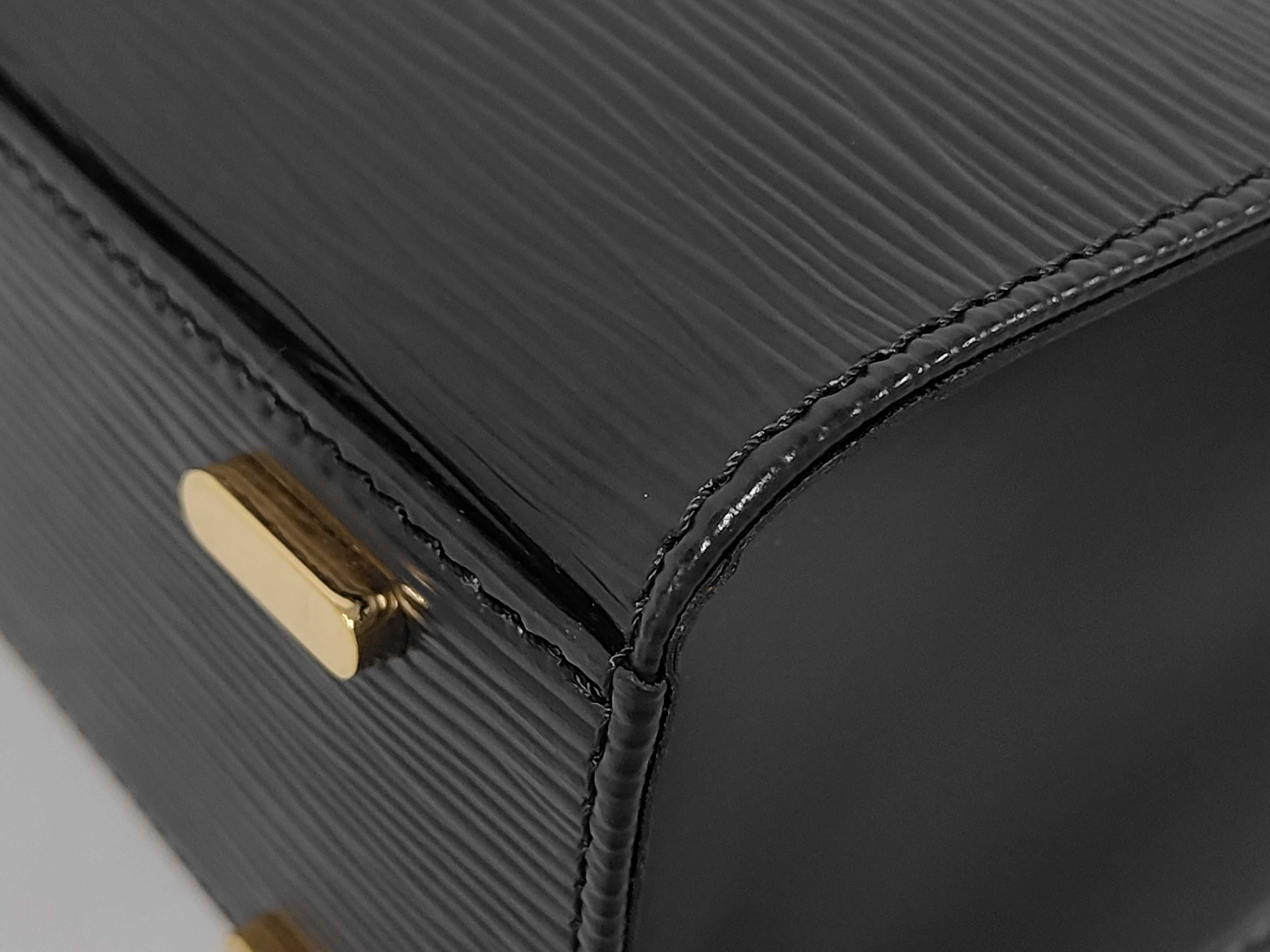 Epi Figari PM Noir FL0095 Handbag — view 6