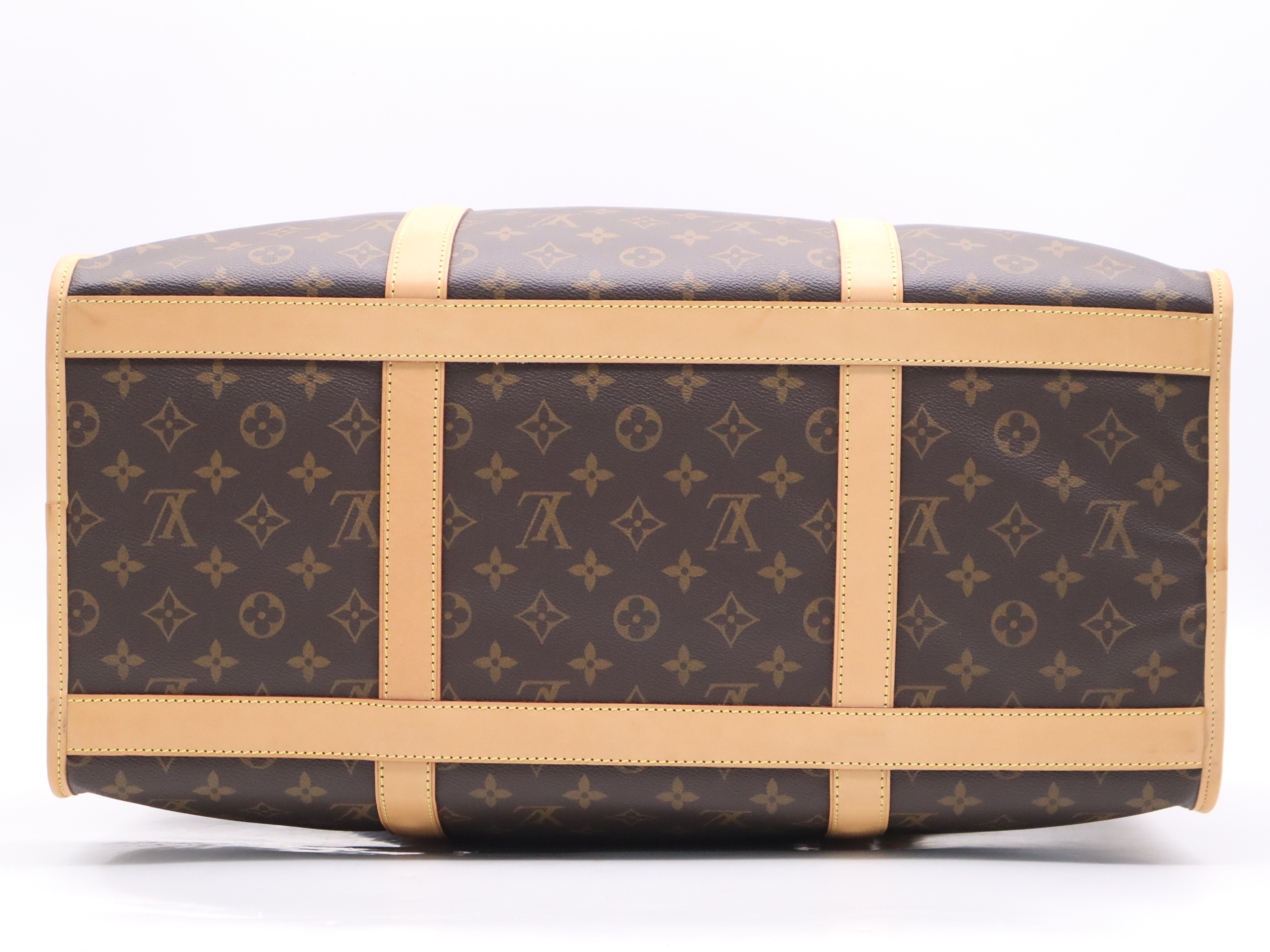 M45662 Monogram Dog Bag, with name tag and dust bag, RIFD verified, Boston bag. — view 4