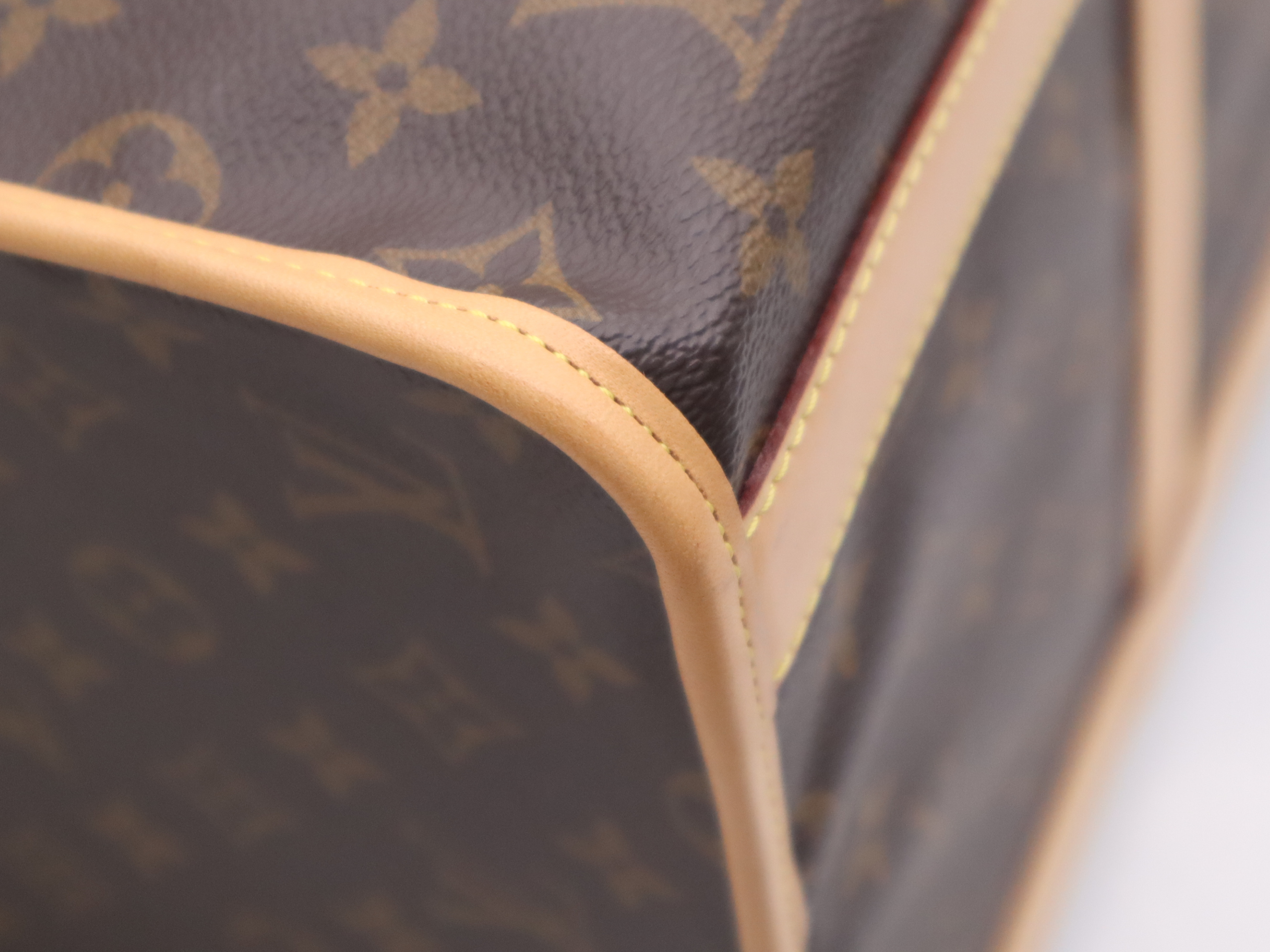 M45662 Monogram Dog Bag, with name tag and dust bag, RIFD verified, Boston bag. — view 9