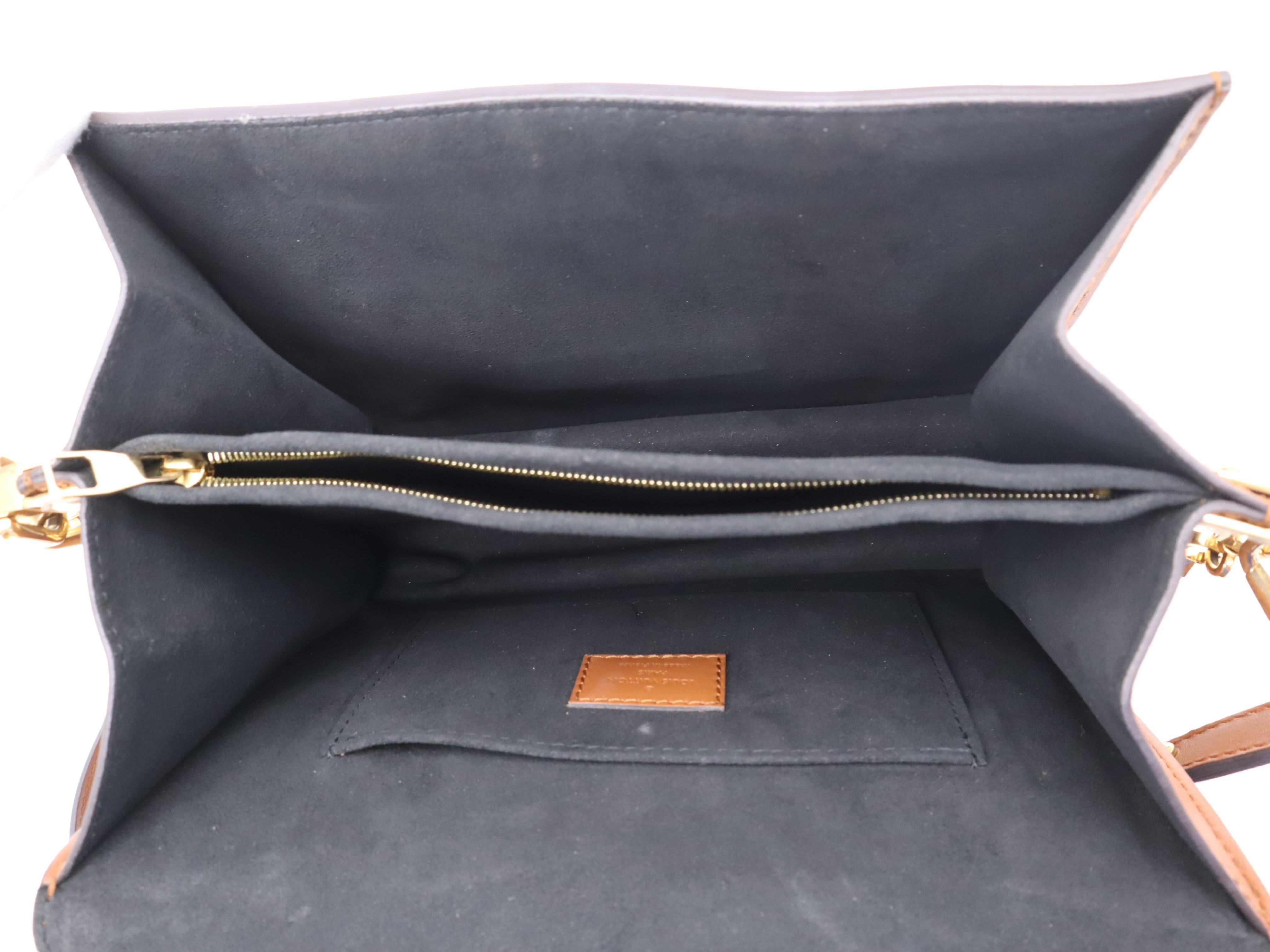M45959 Monogram & Monogram Reverse Canvas Dauphine MINI Shoulder Bag with 2 Shoulder Straps — view 11