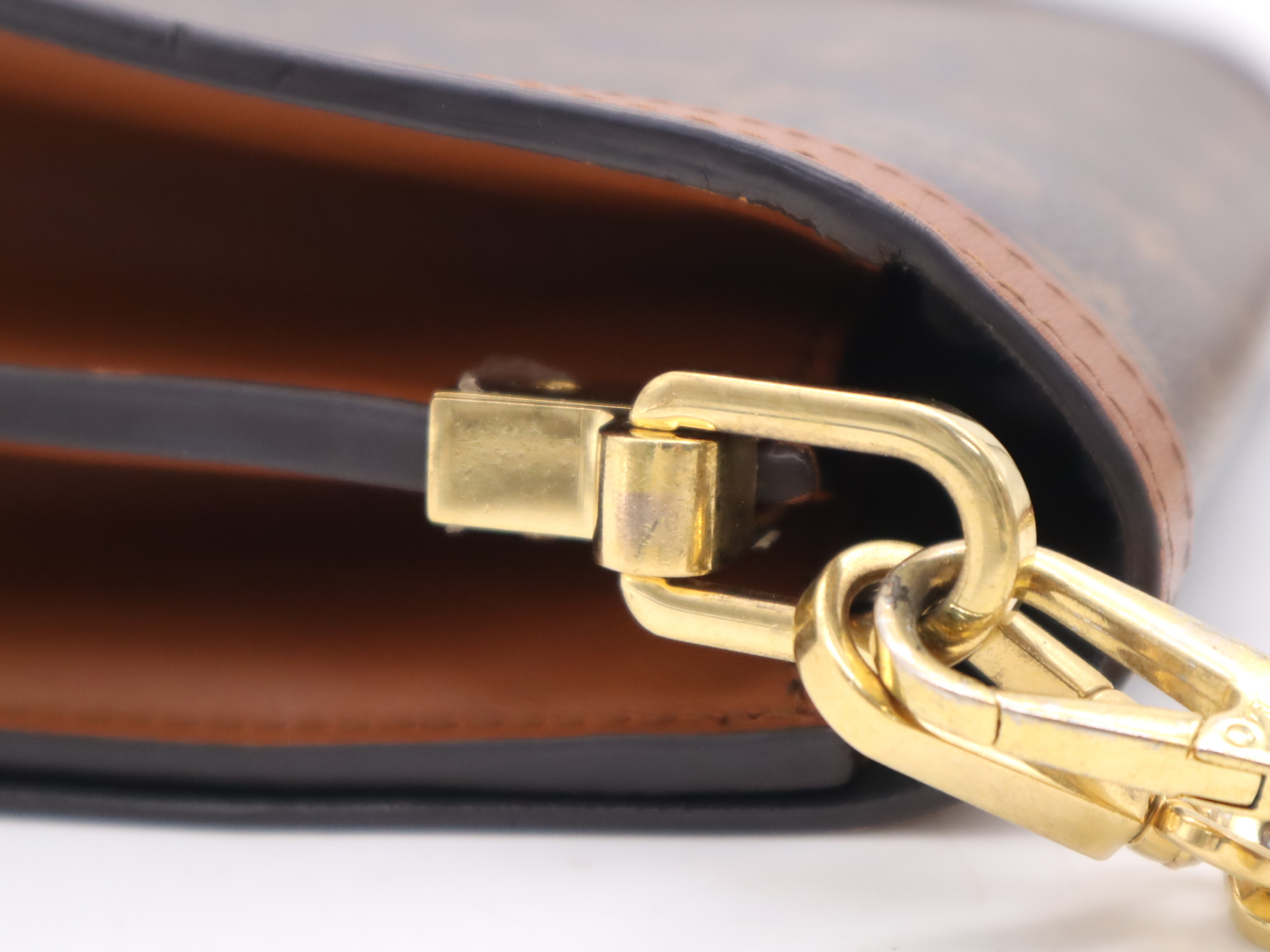 M45959 Monogram & Monogram Reverse Canvas Dauphine MINI Shoulder Bag with 2 Shoulder Straps — view 6
