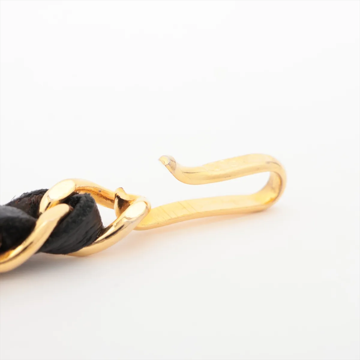 Coco Mark 1982 Chain Belt GP x Leather Black x Gold — view 4