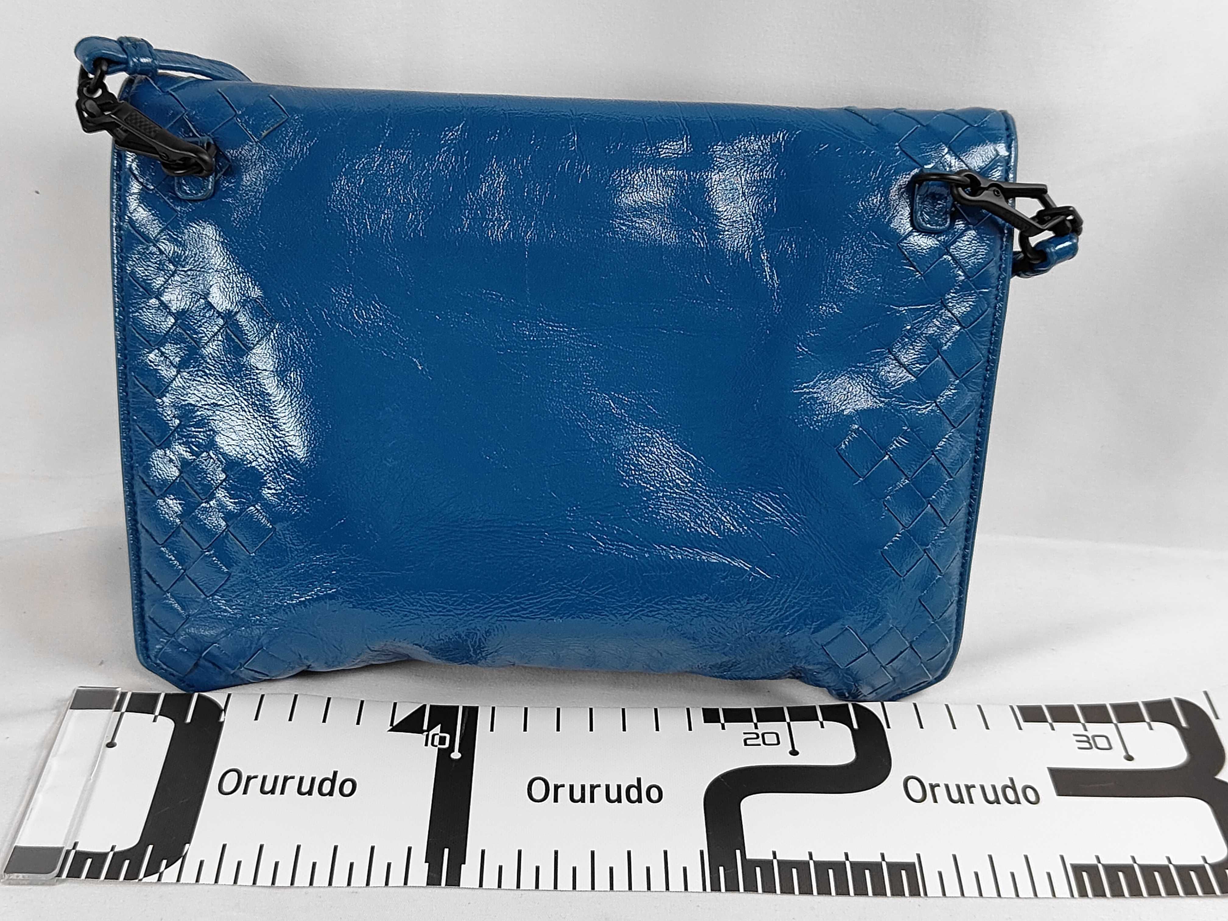 Intrecciato Leather Shoulder Bag — view 2