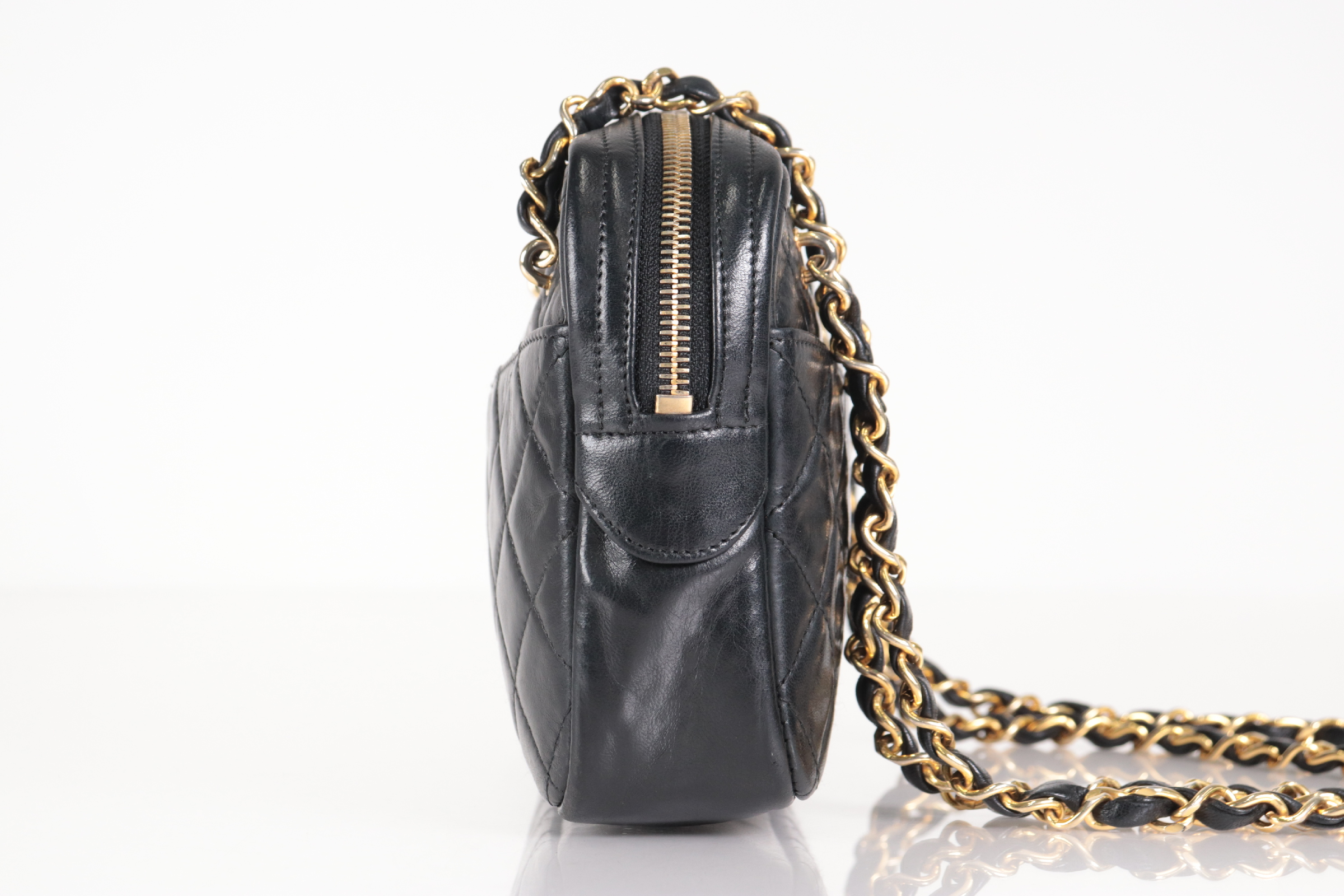 Lambskin Chain Shoulder Bag (Series 1) — view 3