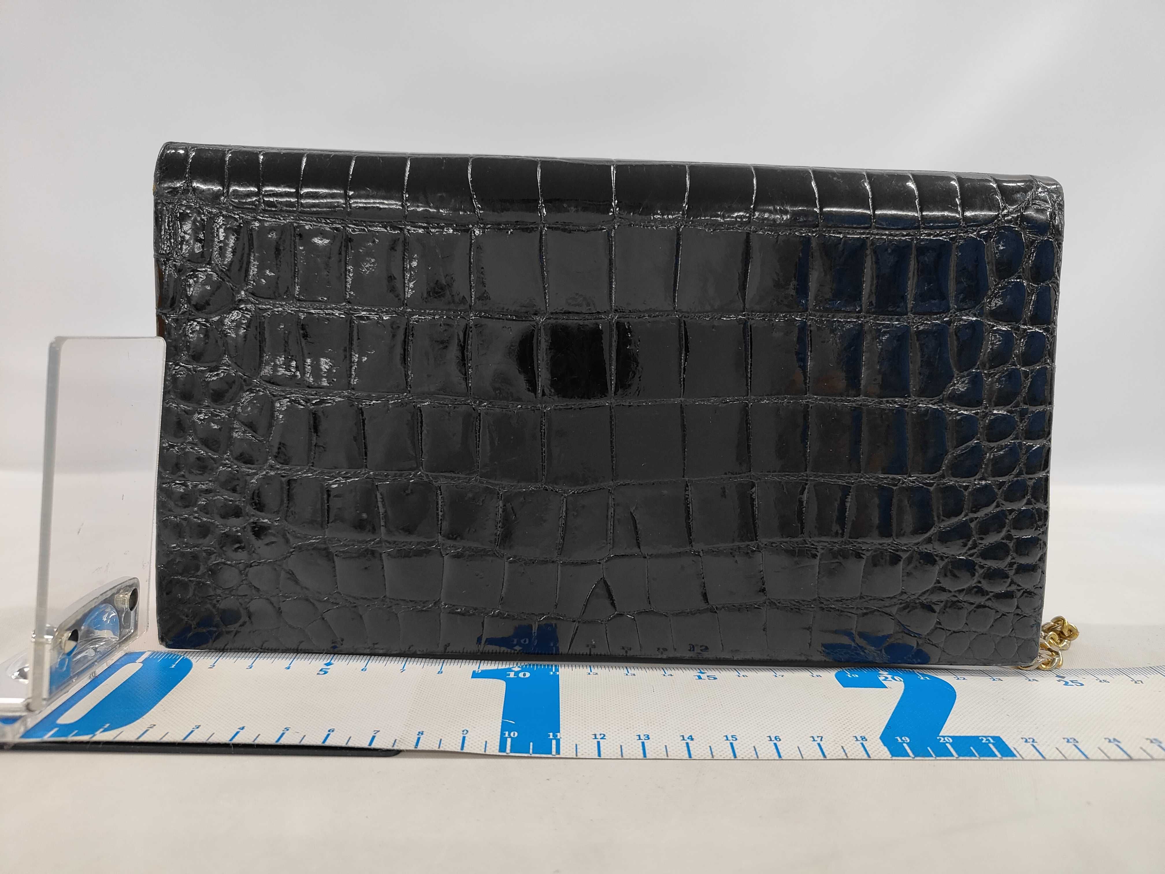 Crocodile Chain Shoulder Bag — view 2
