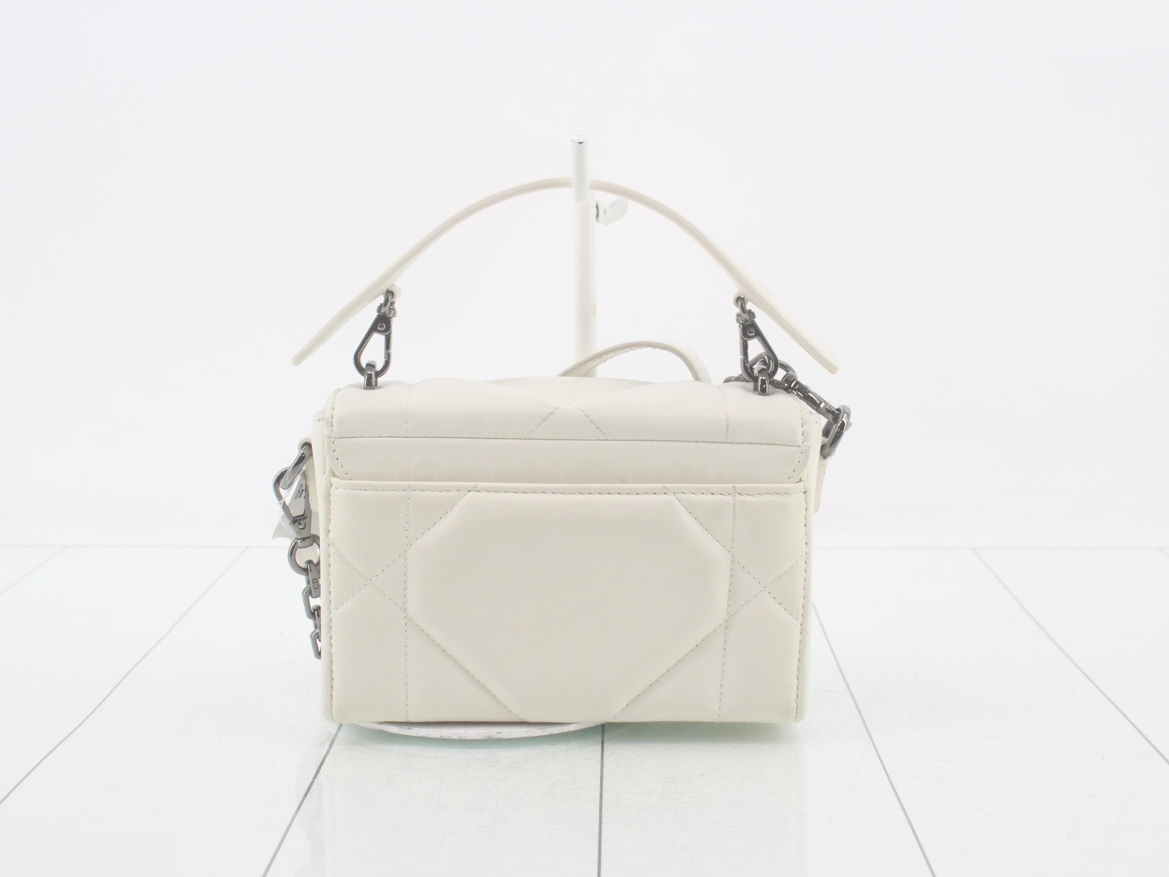 Cannage Leather Chain Shoulder Bag — view 2