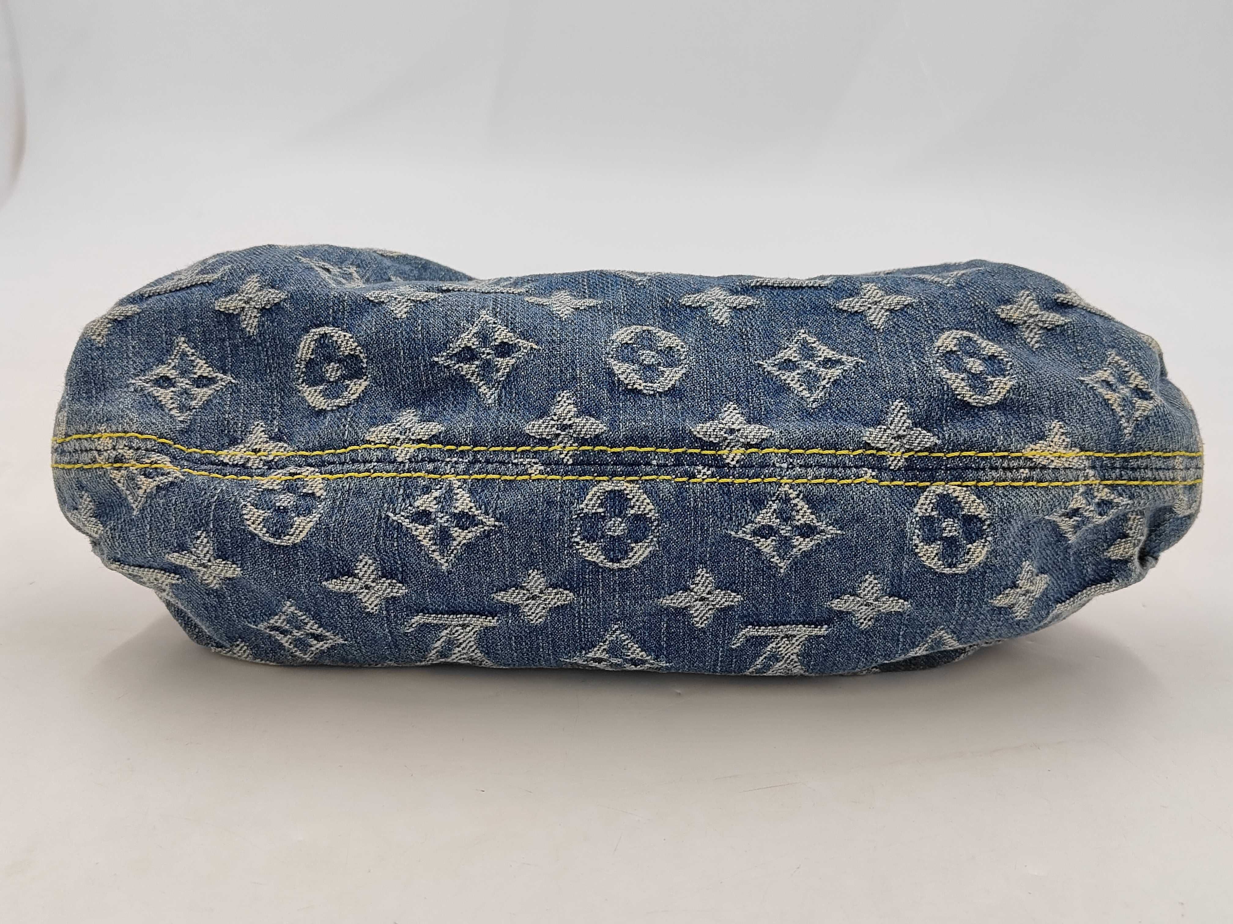 Monogram Denim M95050 Mini Pleated Shoulder Bag — view 7