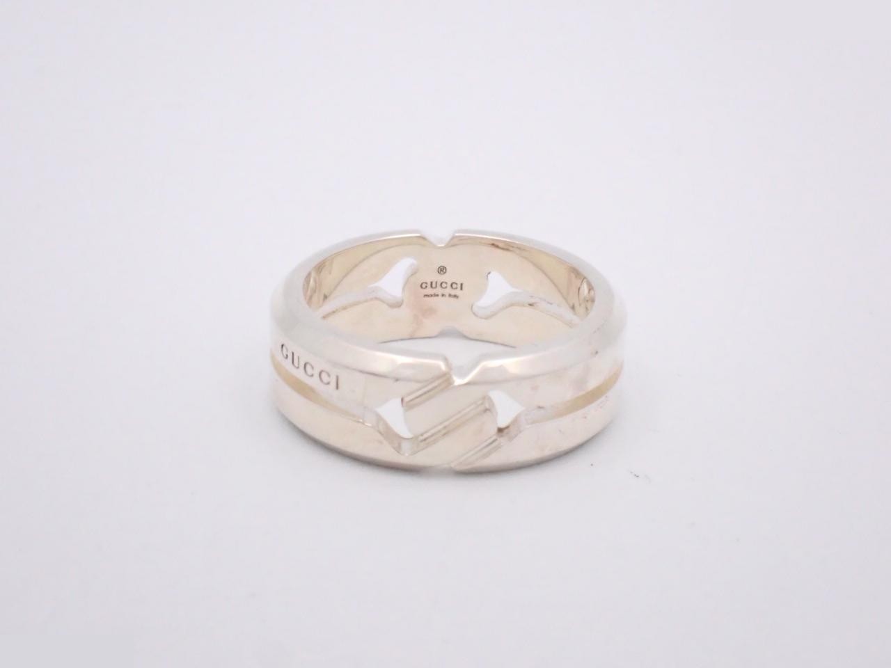 Infinity Knot Sterling Silver 925 (SV) Ring, Gucci, 6.6g — view 2