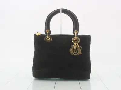 Lady Dior velvet black