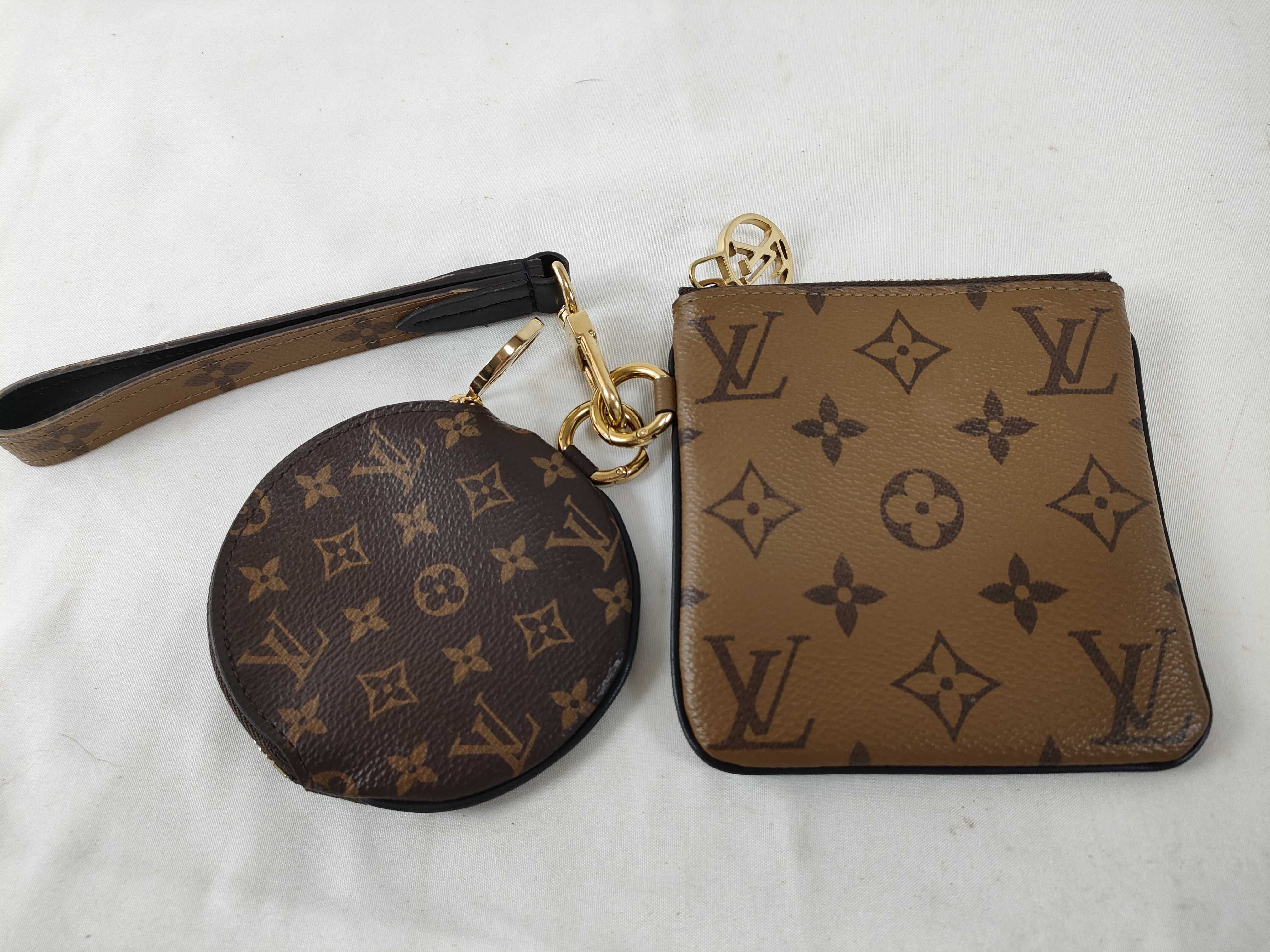 Monogram Louis Vuitton Pochette Trio Pouch Monogram Giant Pouch — view 13