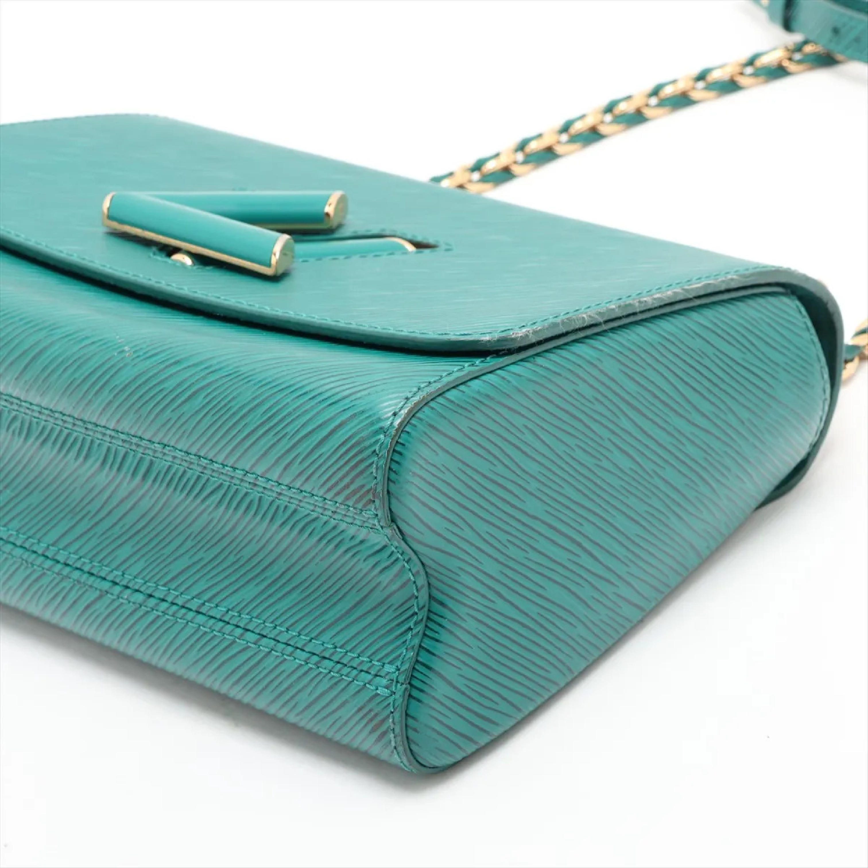 Epi Twist MM - Green (RFID detected) Shoulder Bag — view 3
