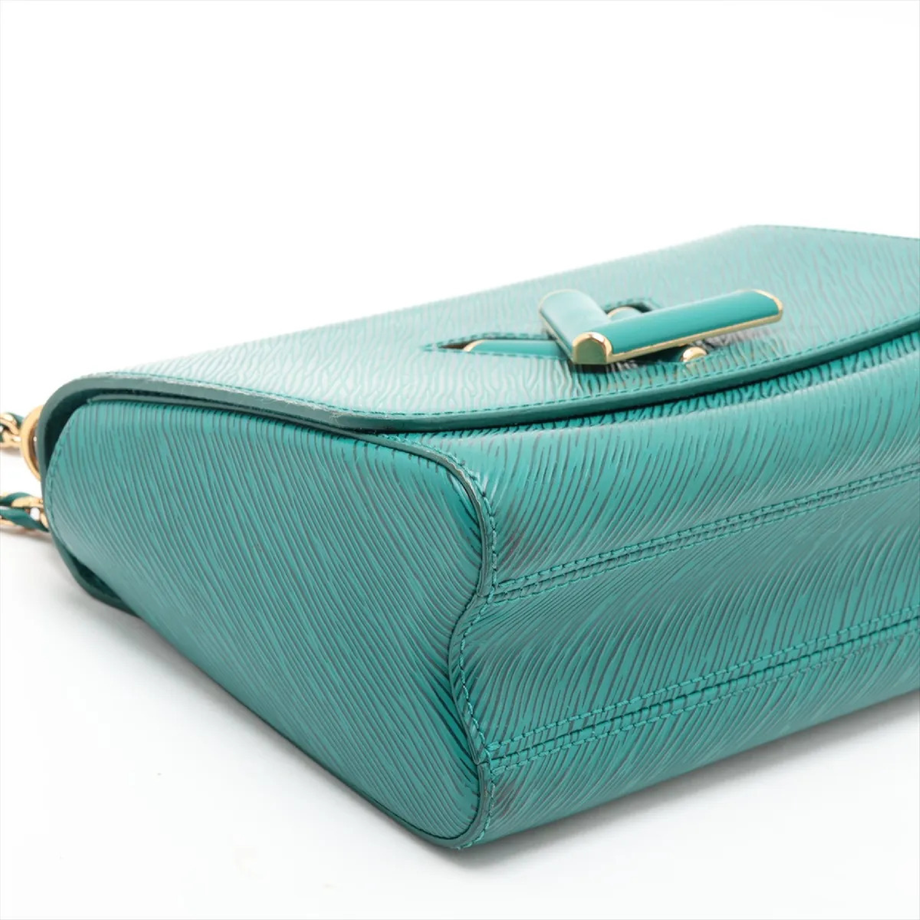 Epi Twist MM - Green (RFID detected) Shoulder Bag — view 4