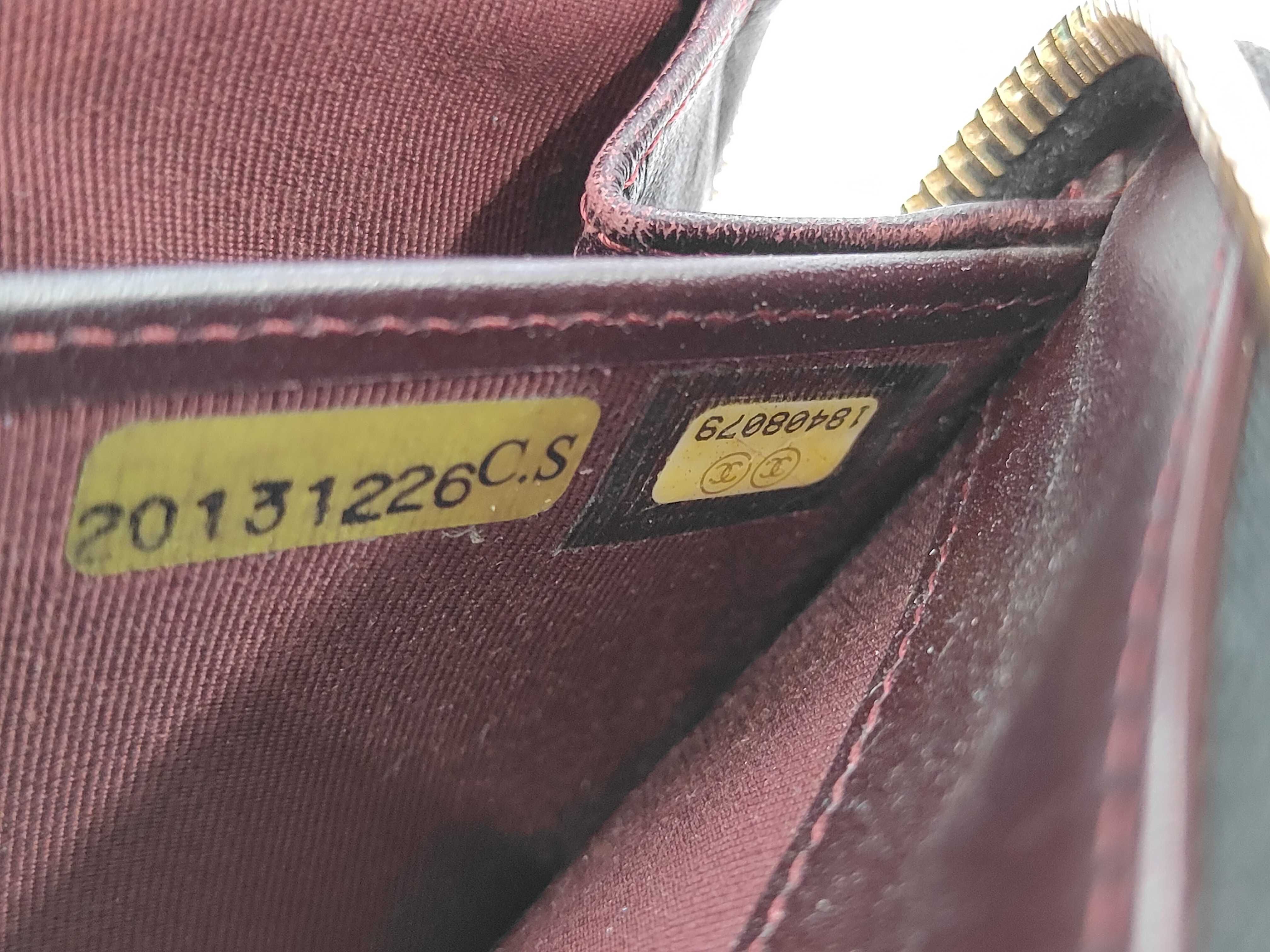 Caviar Skin Coco Mark Zippy Wallet Long Wallet Seal Wallet — view 8