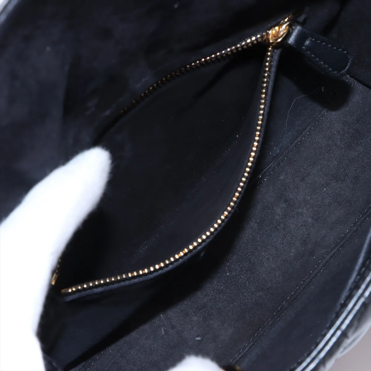 Cannage My Lady Dior Leather 2WAY Handbag Black — view 9