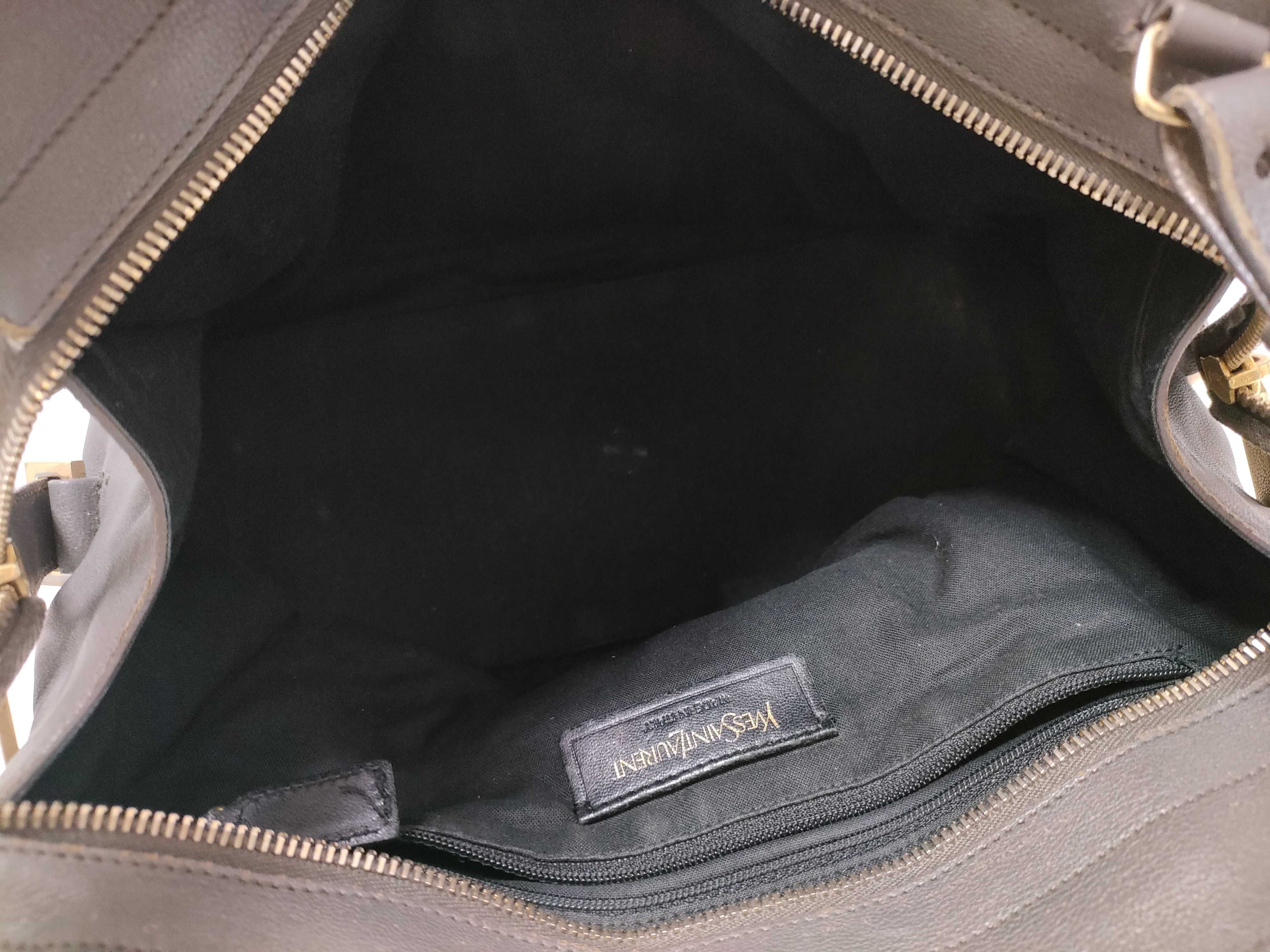 Petit Cabas 2-Way Handbag, Gray — view 11