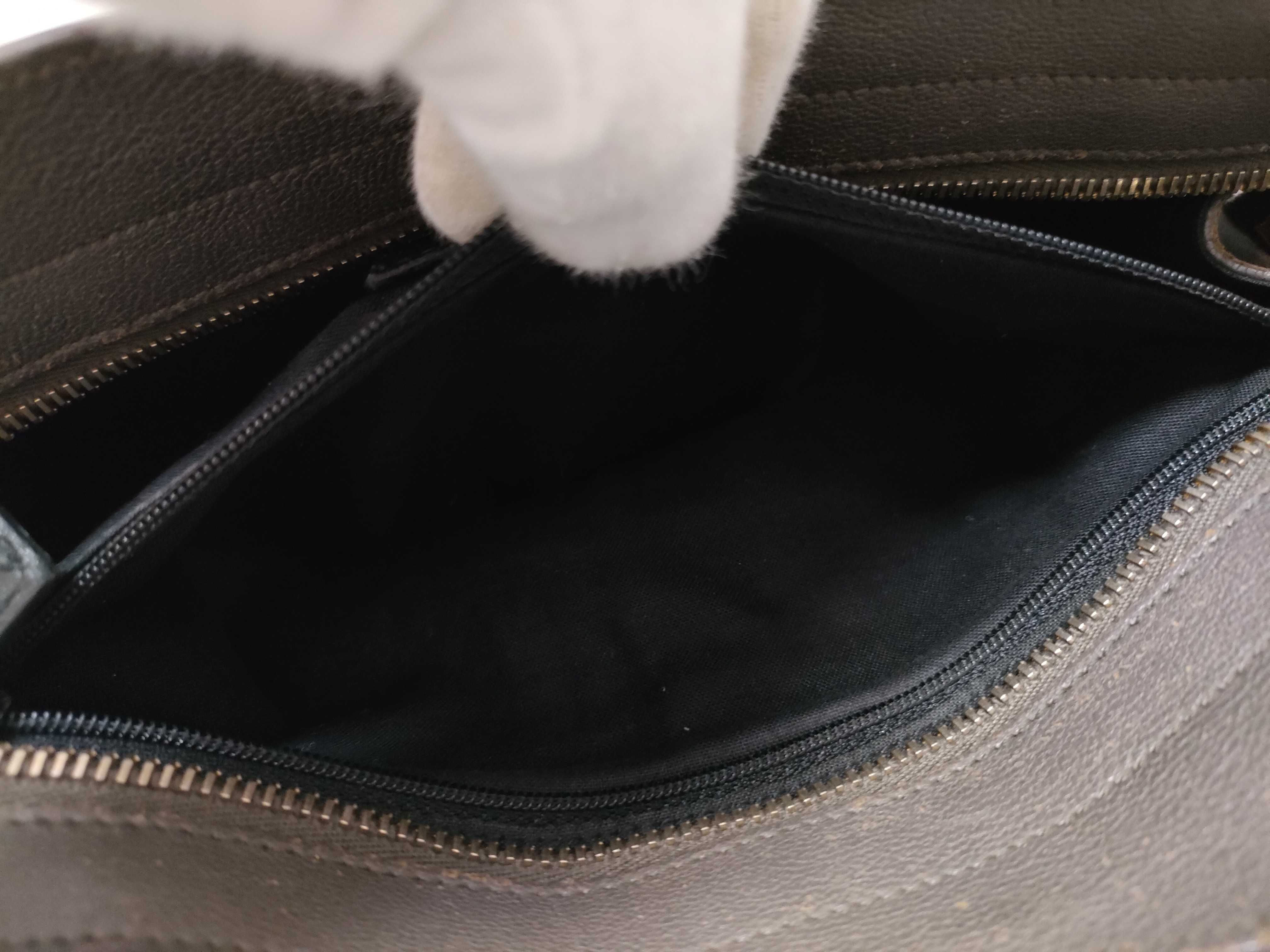 Petit Cabas 2-Way Handbag, Gray — view 12