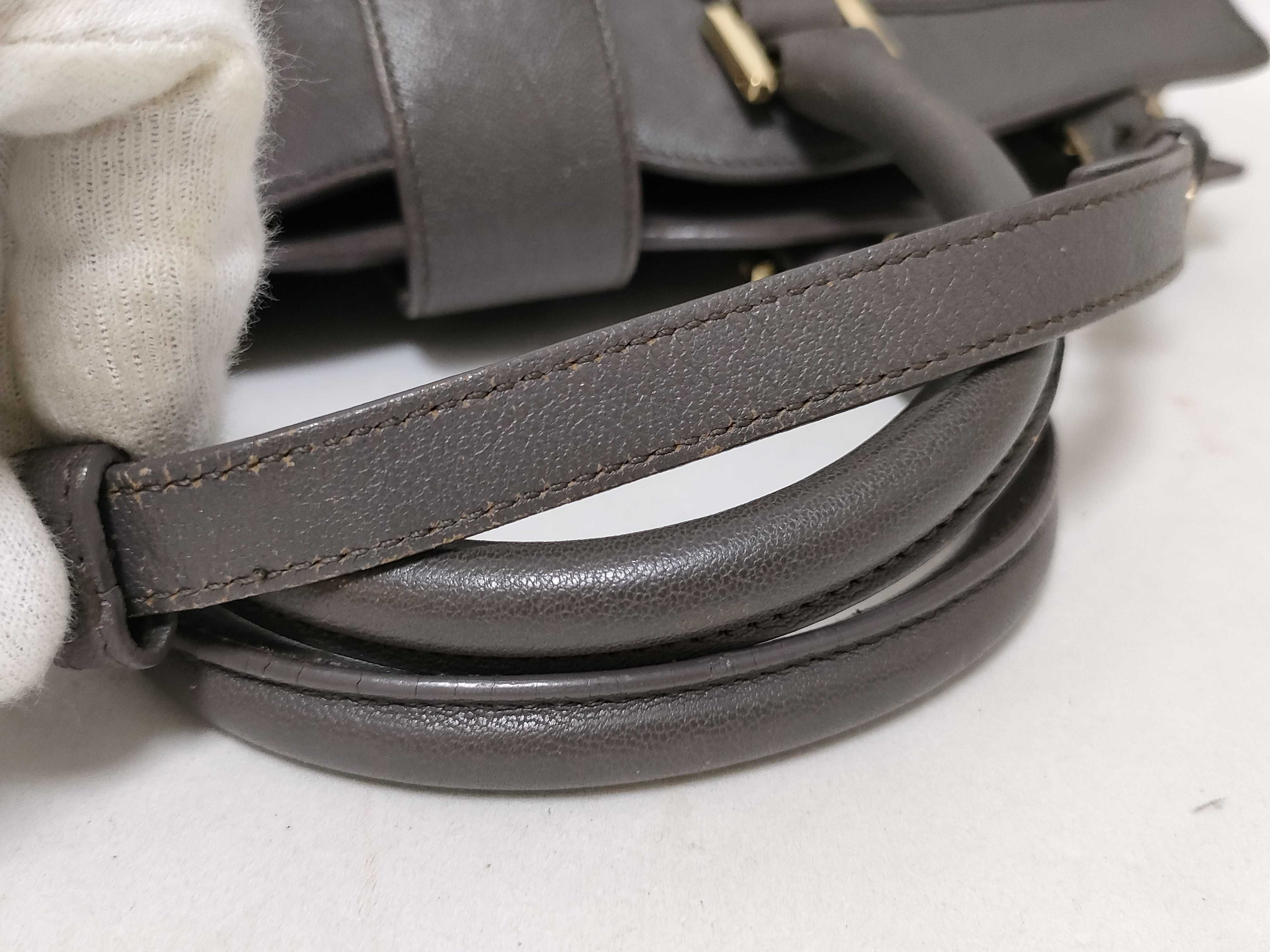 Petit Cabas 2-Way Handbag, Gray — view 4