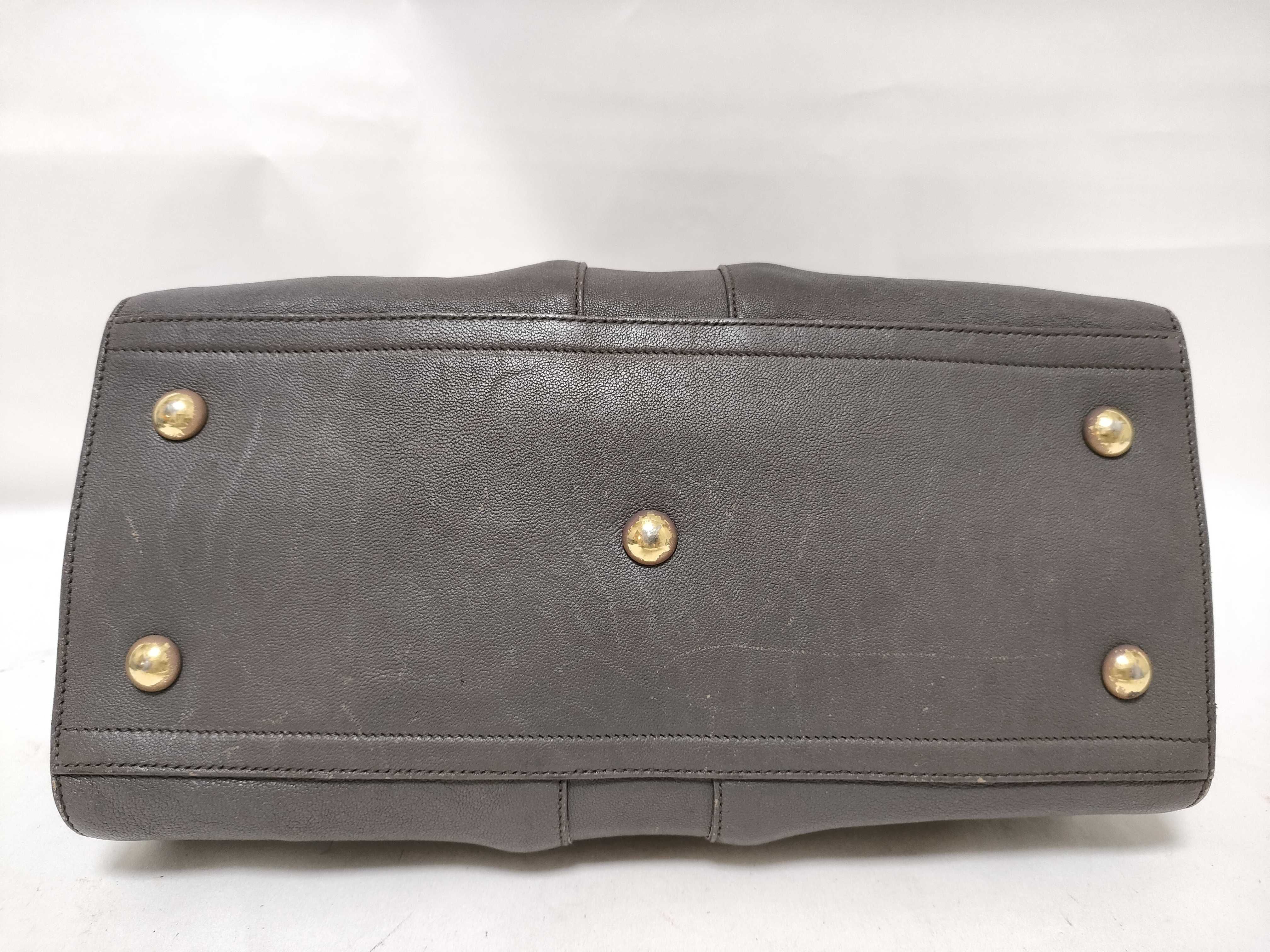 Petit Cabas 2-Way Handbag, Gray — view 8