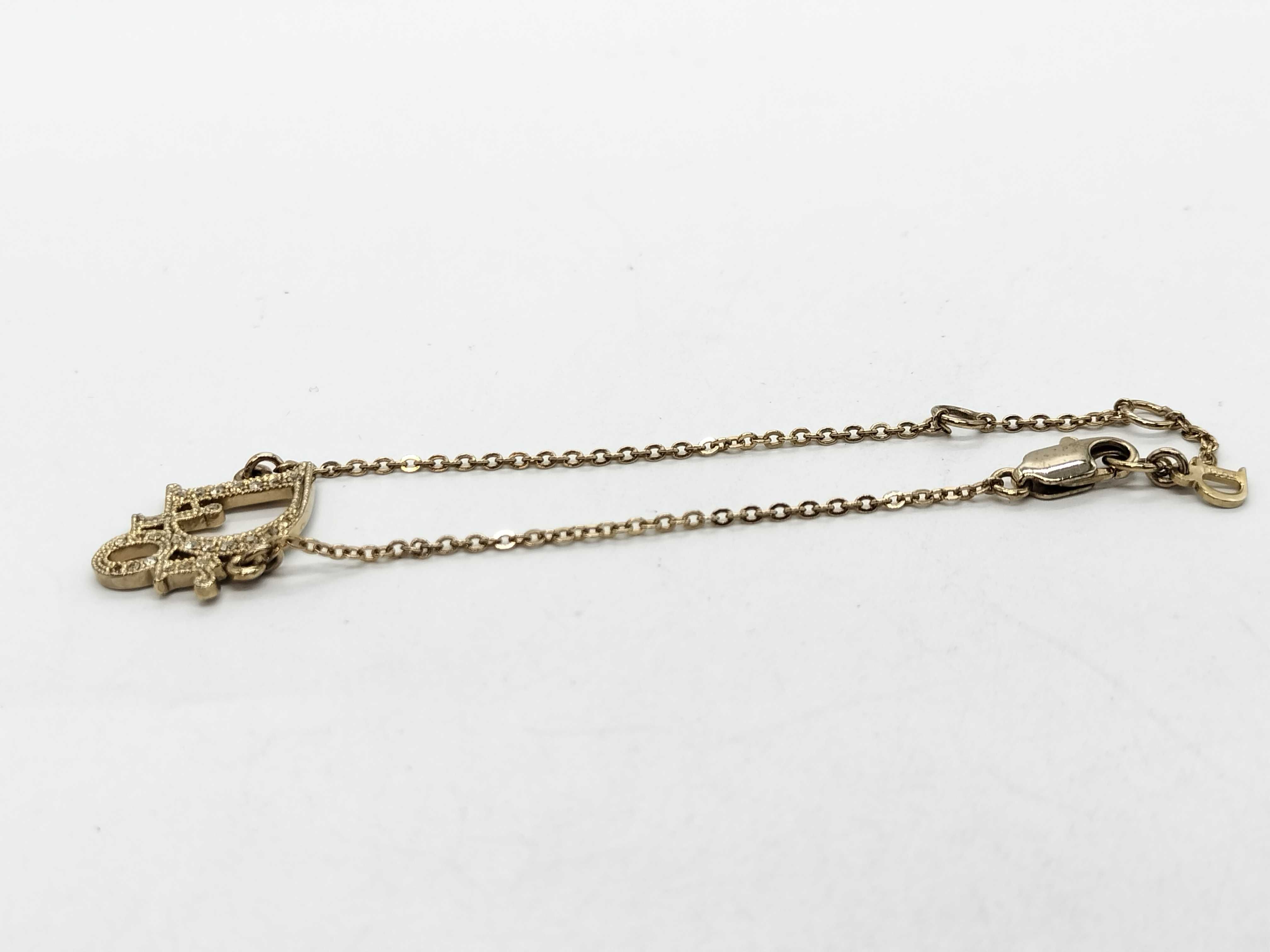 logo necklace bracelet/bangle — view 3