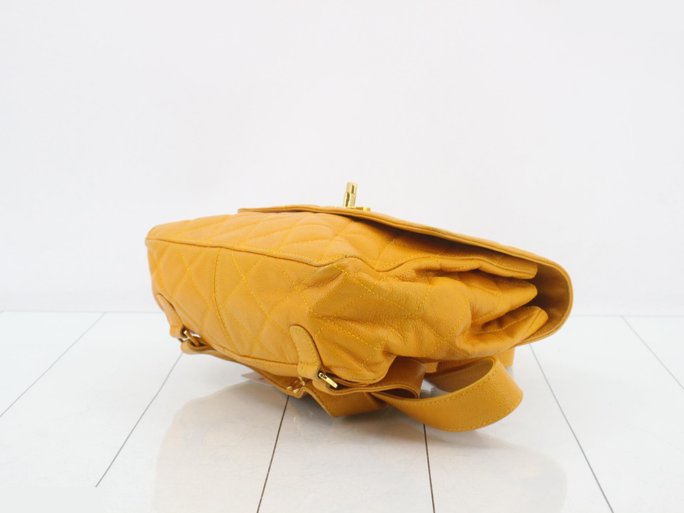 Caviar leather (bag) - Matelassé backpack — view 6