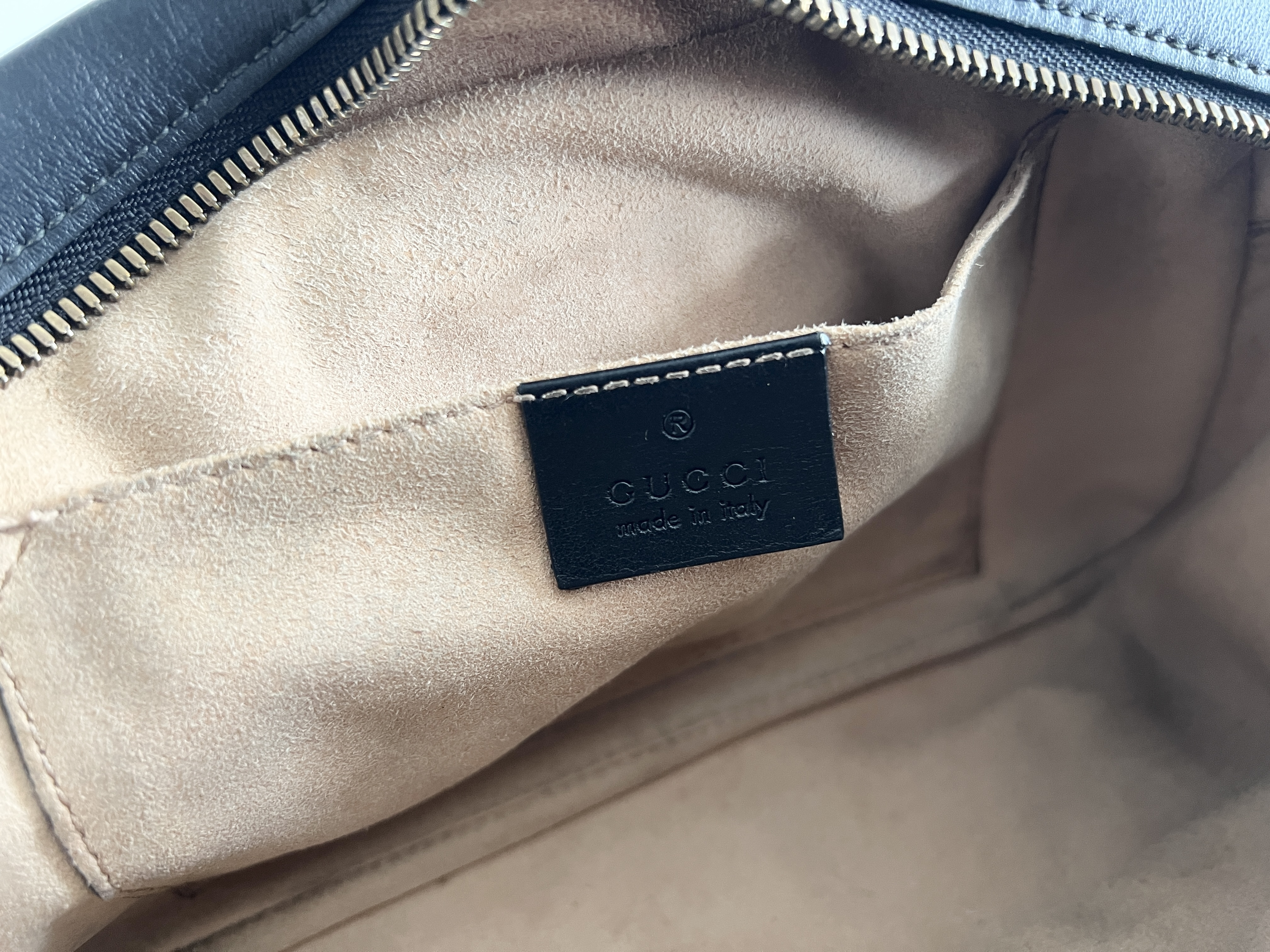 Marmont GG Quilted Leather Chain Shoulder Bag — view 6