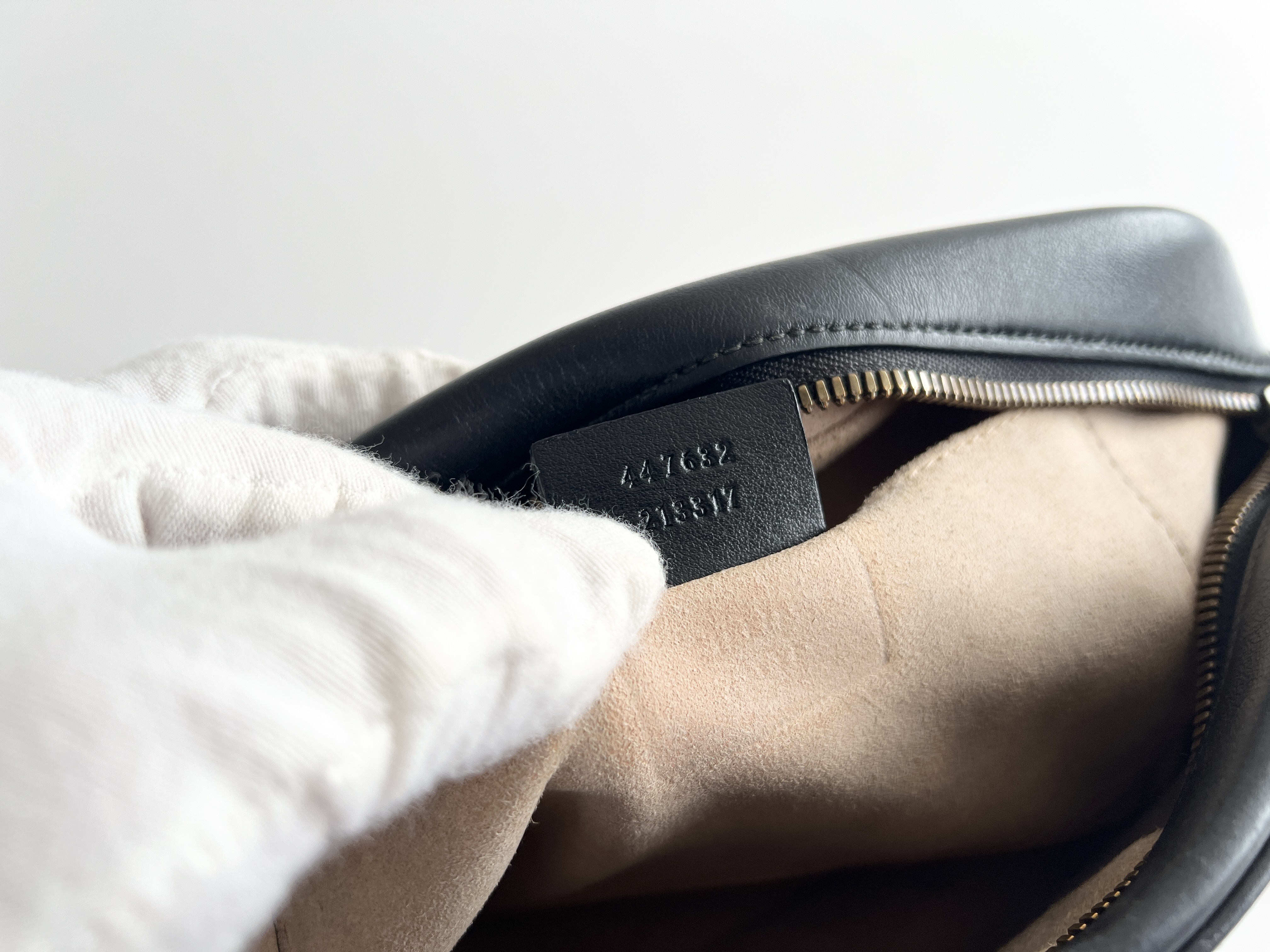 Marmont GG Quilted Leather Chain Shoulder Bag — view 7
