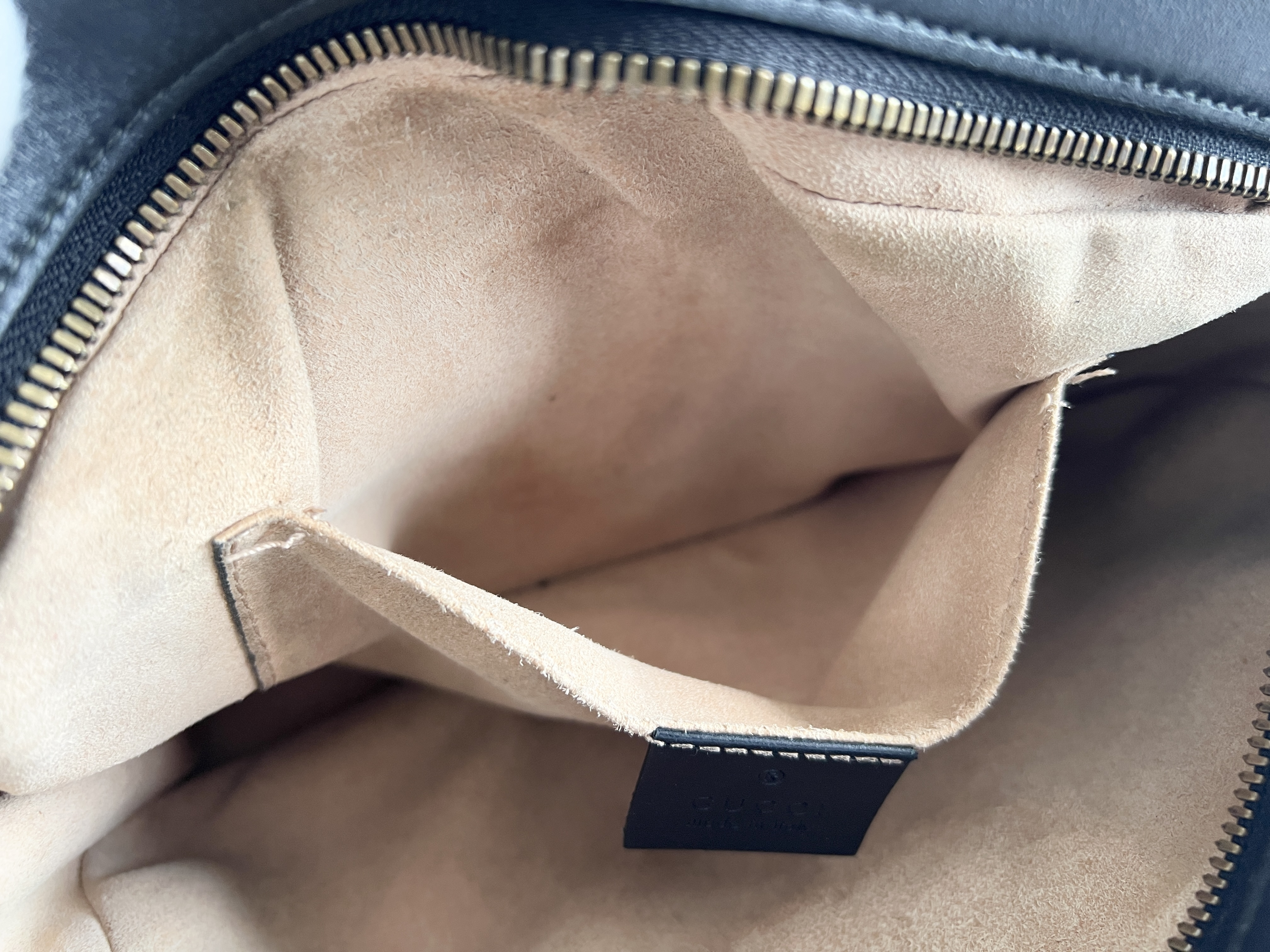 Marmont GG Quilted Leather Chain Shoulder Bag — view 8