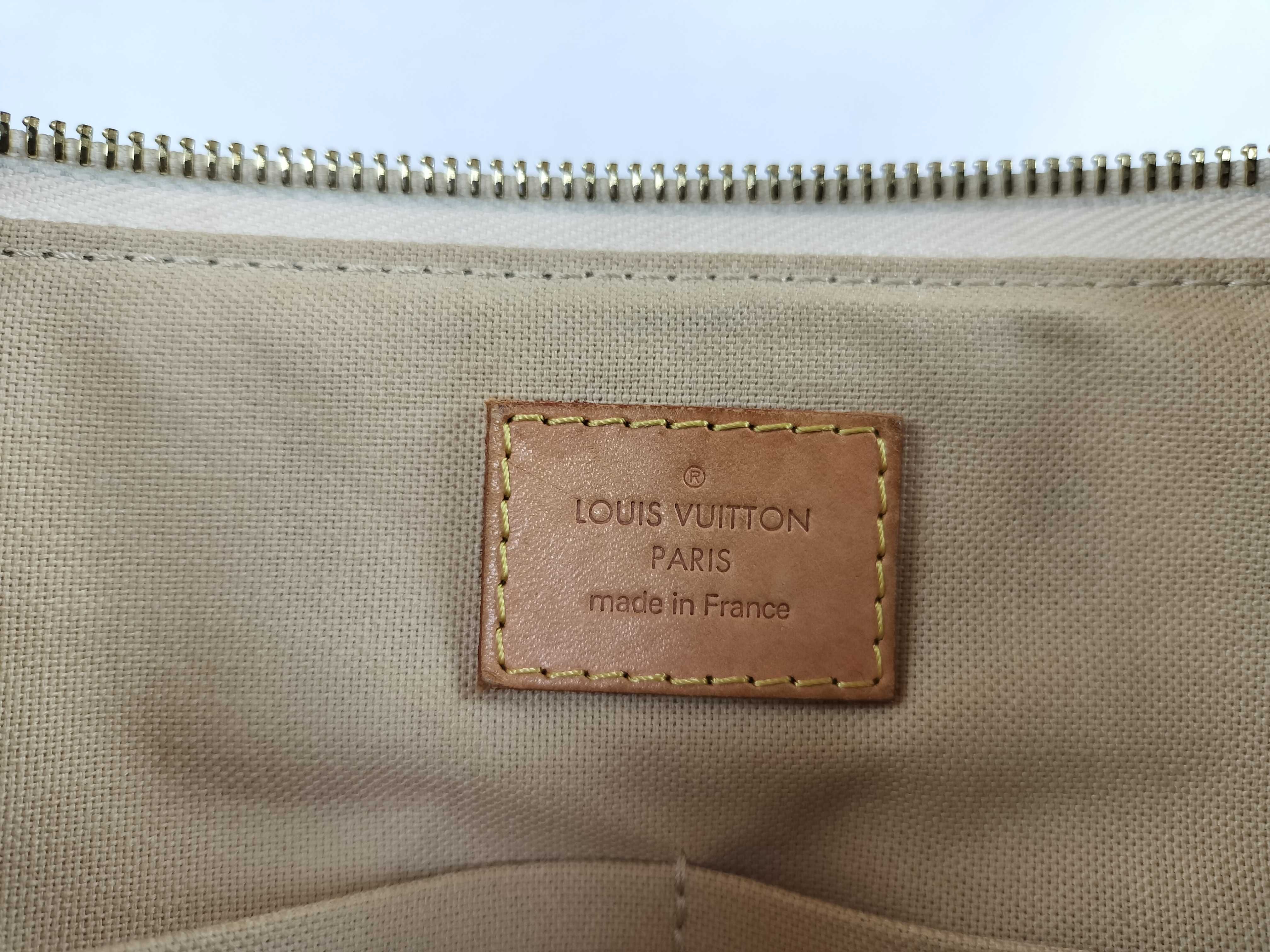 Damier Azur N41113 Azur Siracus PM Shoulder Bag — view 9