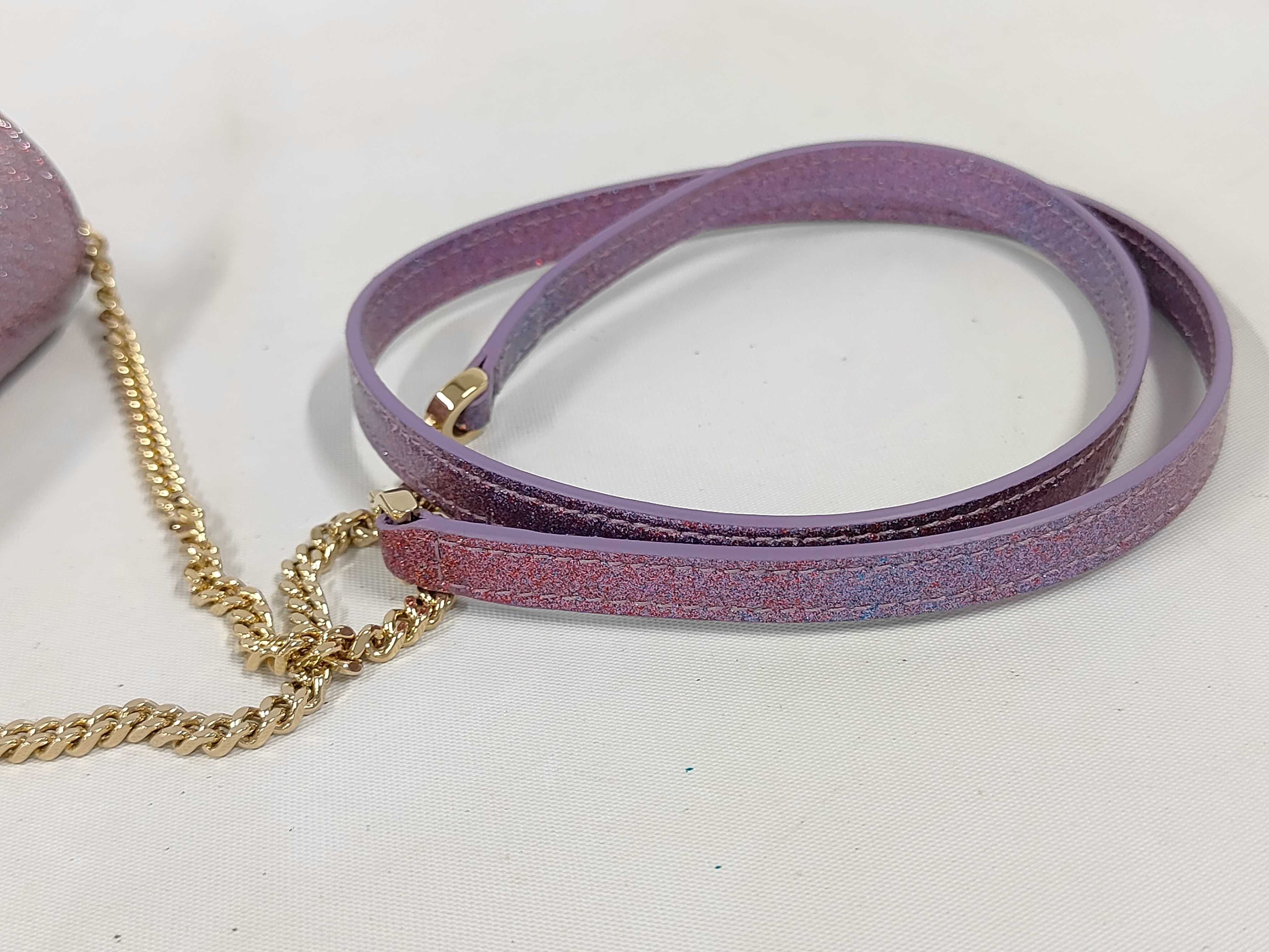 Serpenti Forever Micro Bag, Purple Shoulder Bag — view 5
