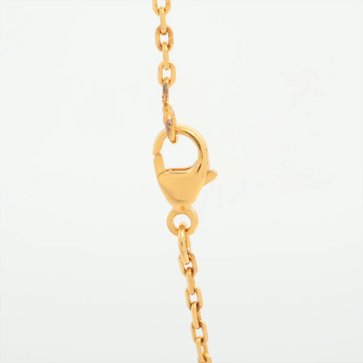Mini Pop H Necklace GP Gold x Blue — view 3