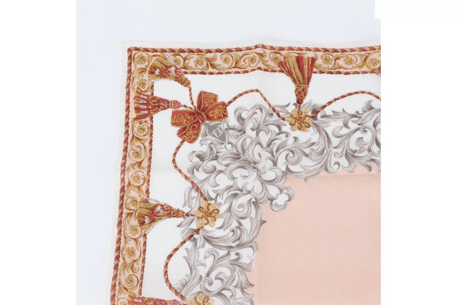 Handkerchief with tag — view 2