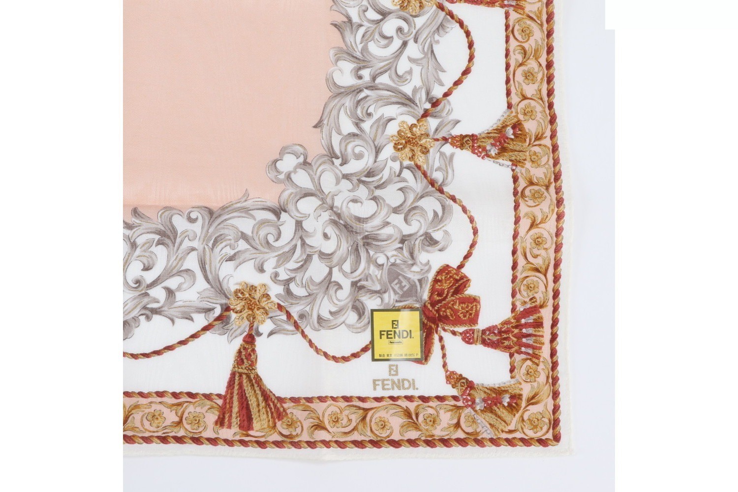 Handkerchief with tag — view 3