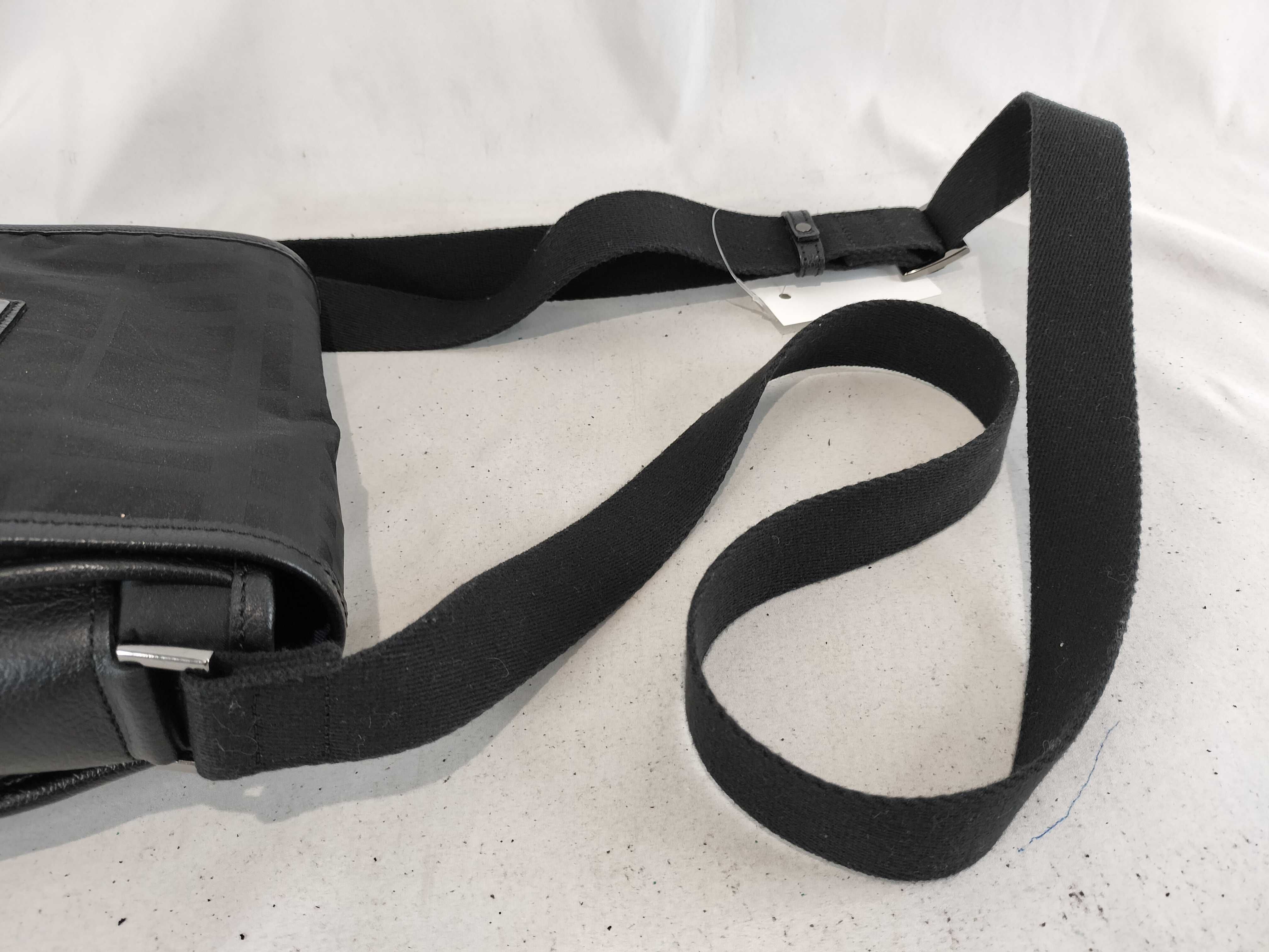 Black Label Nylon Shoulder Check Inside Purp Shoulder Bag — view 3
