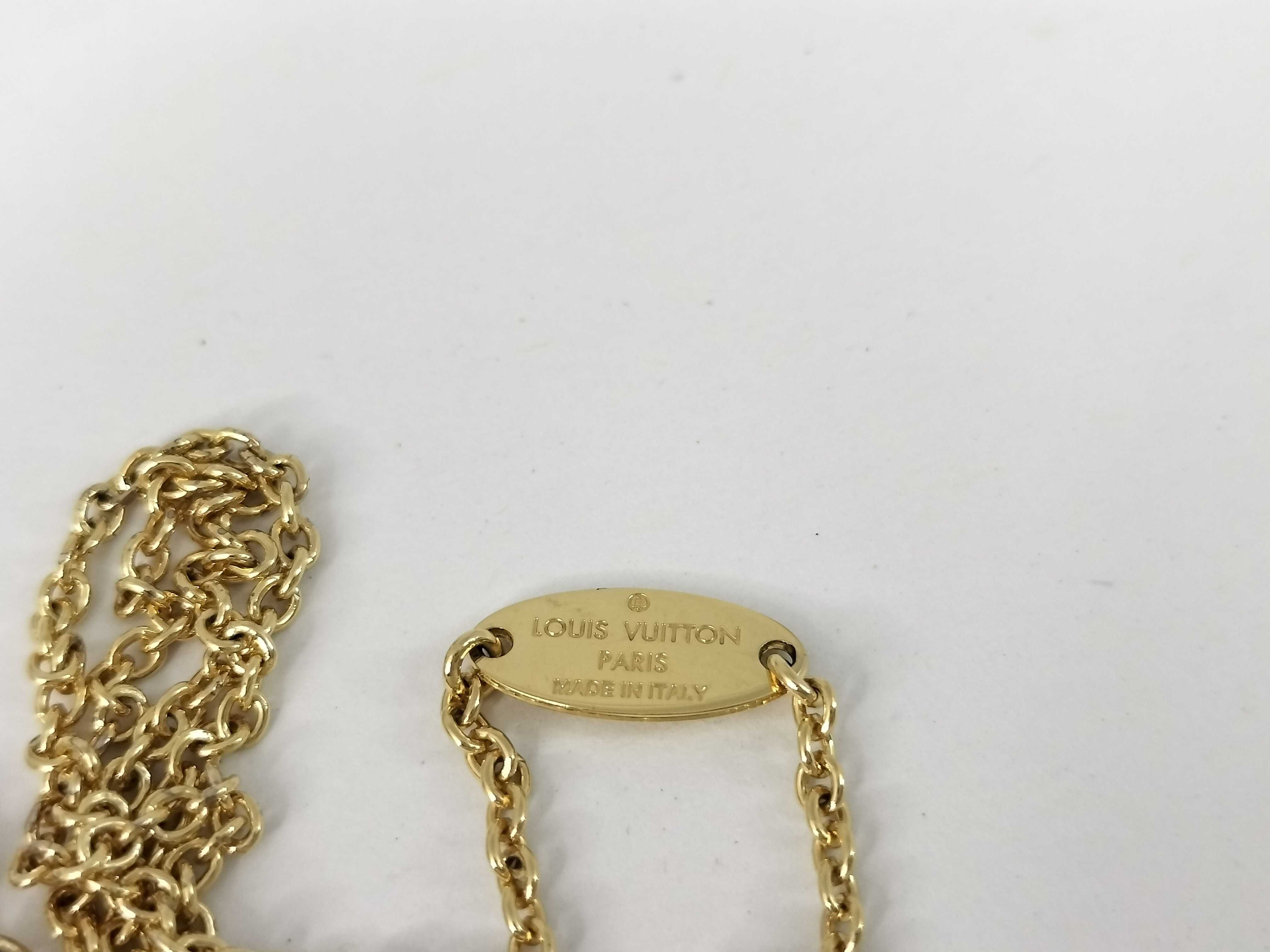 Collier LV Iconic M00596 Accessories: Box, dust bag, necklace — view 5