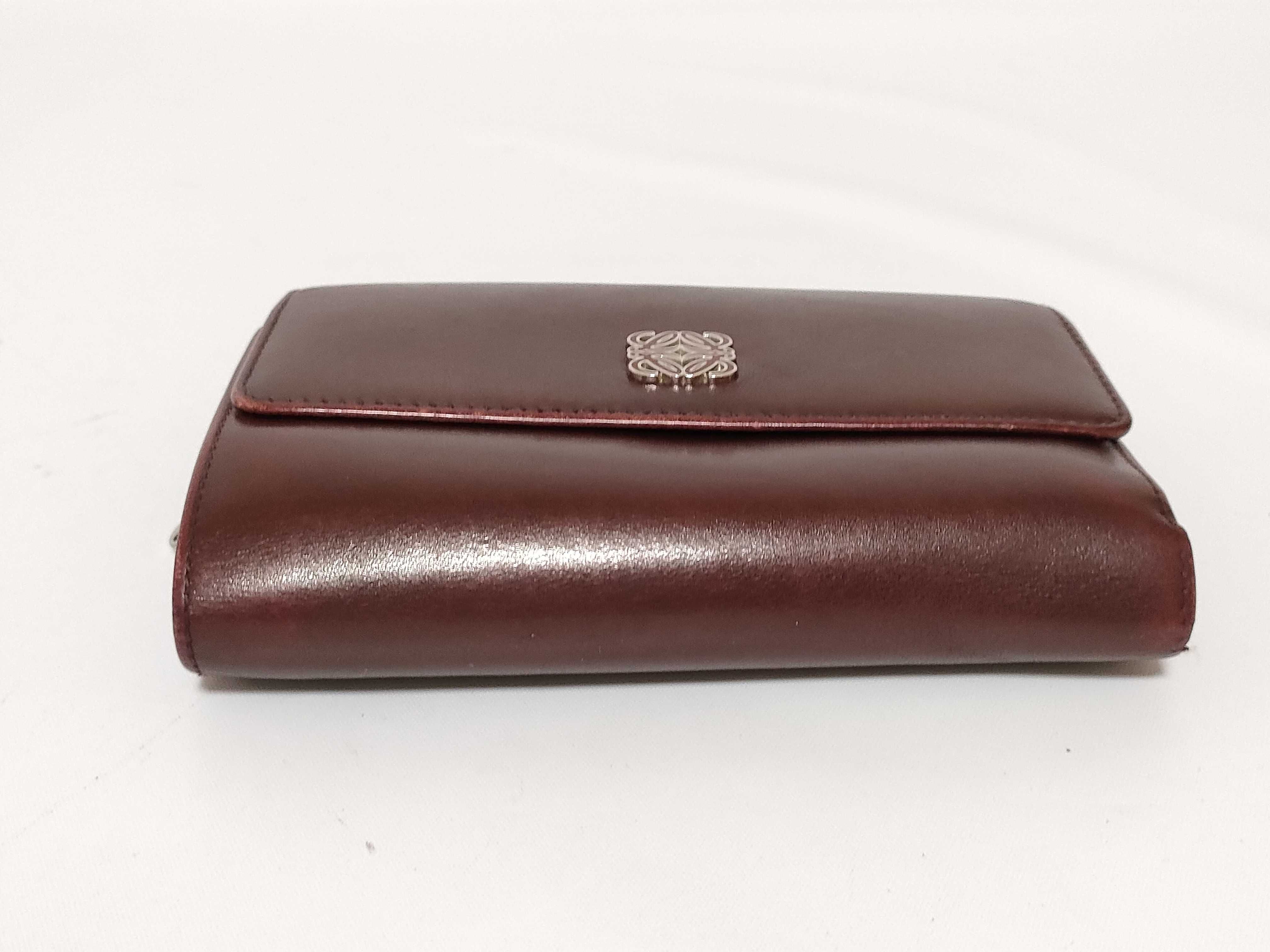 Anagram Leather Tri-fold Wallet — view 3