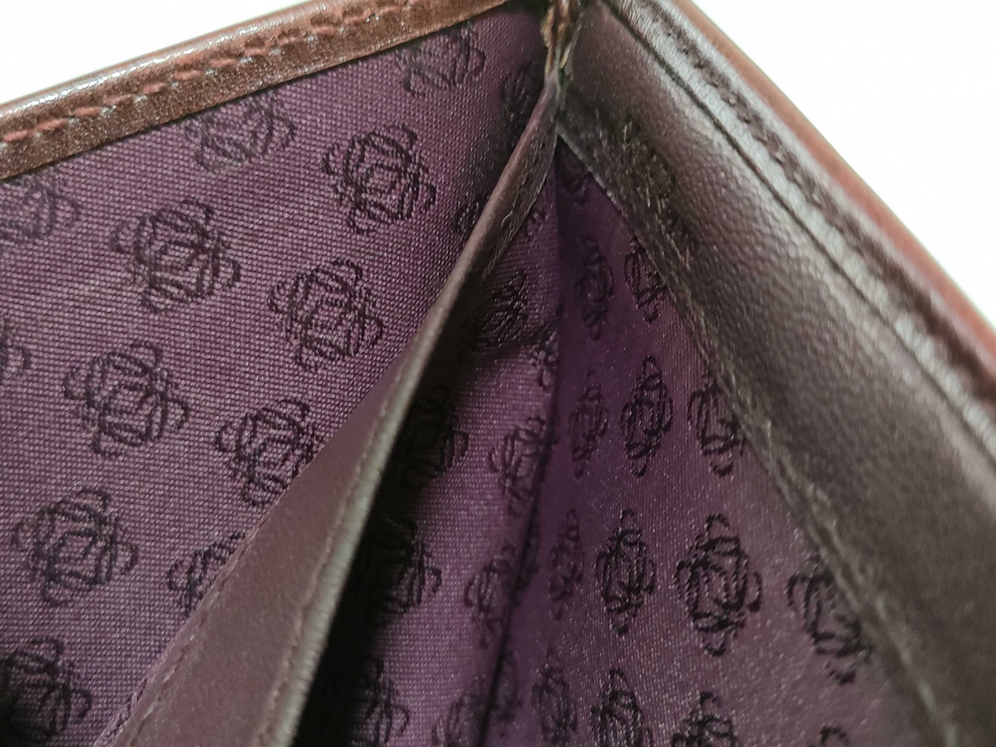 Anagram Leather Tri-fold Wallet — view 9
