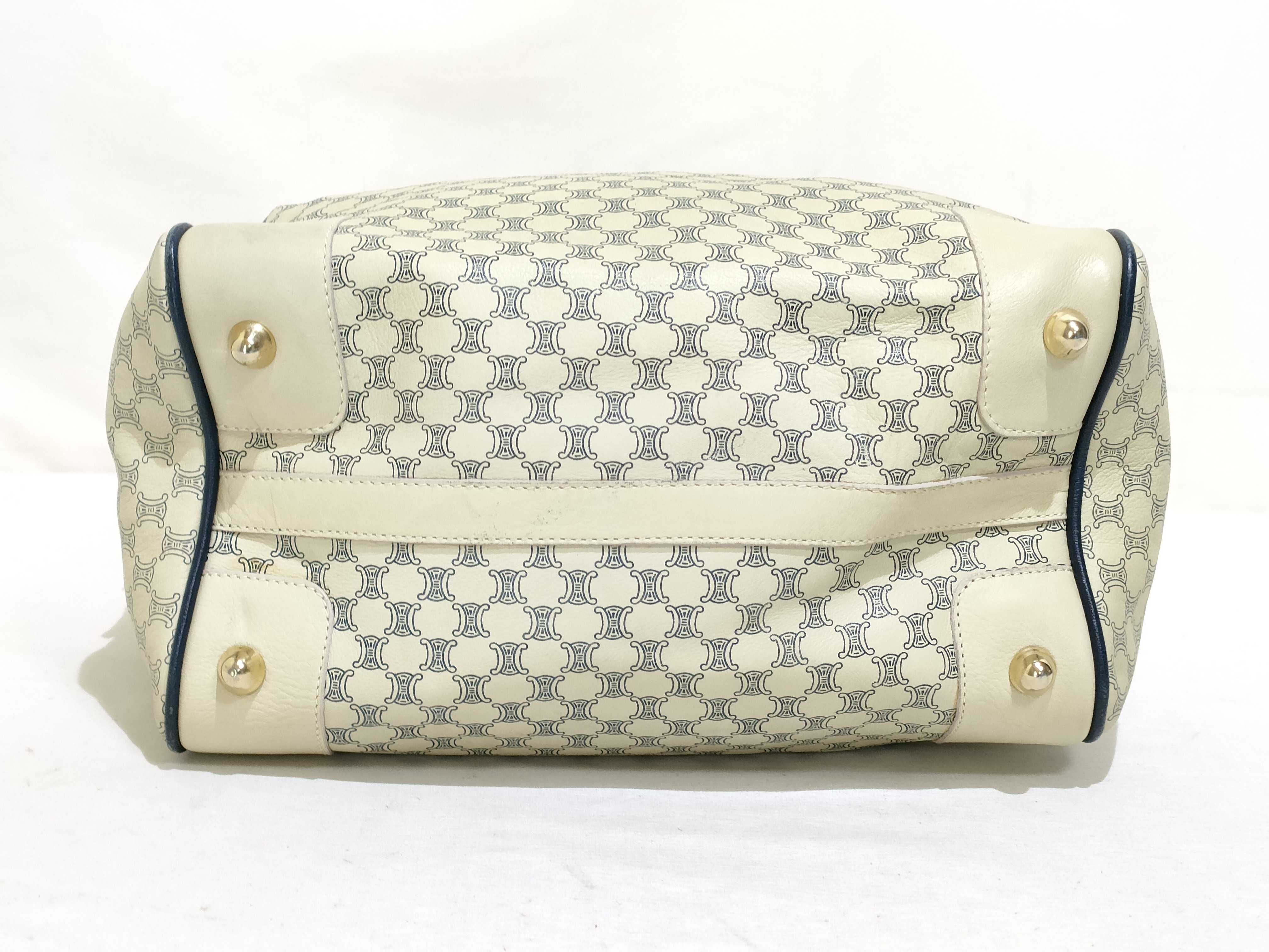 Macadam Leather Boston Bag — view 7