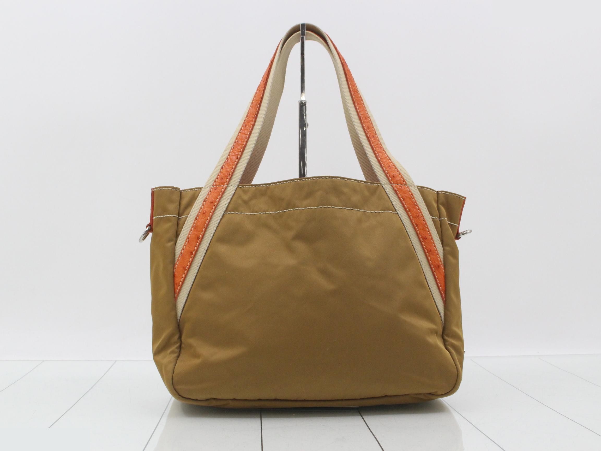 Nylon Unique Brooch Tote — view 2